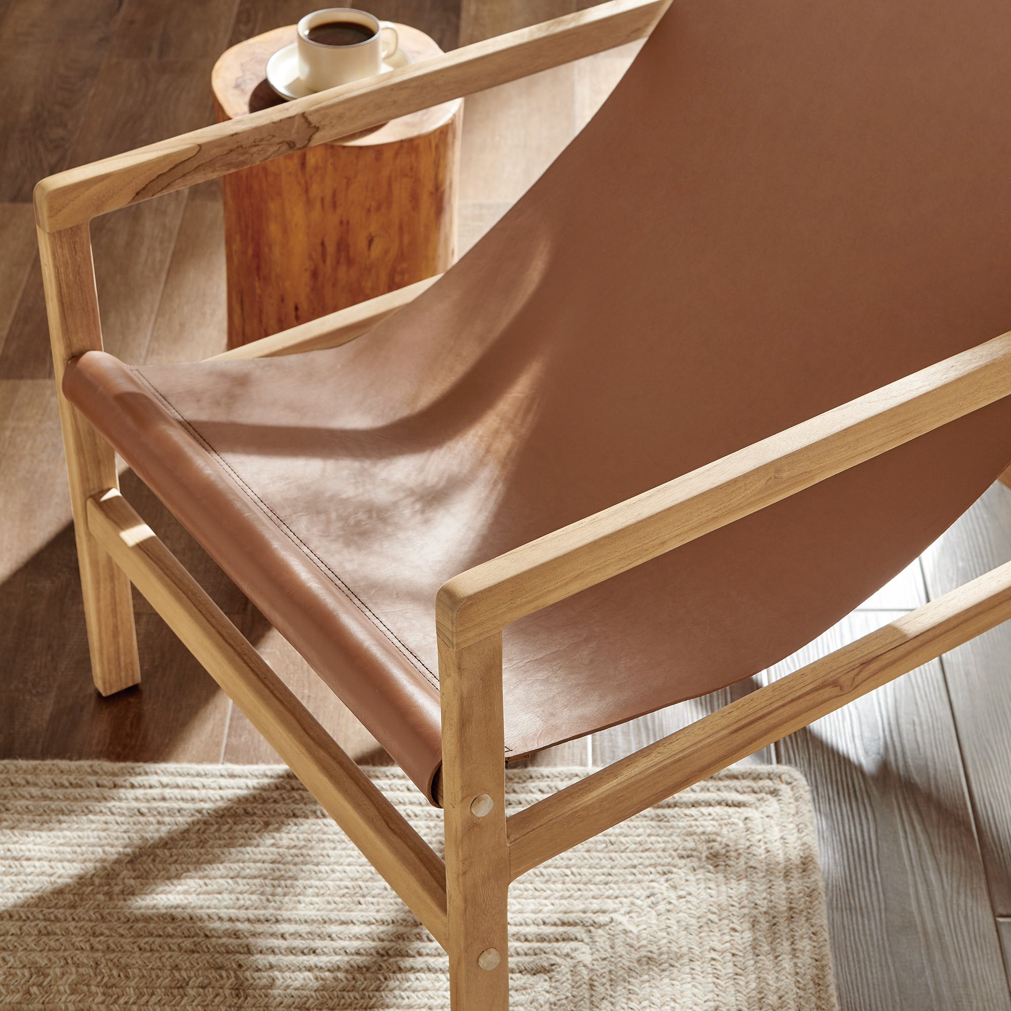 Modway Sonora Leather Sling Chair