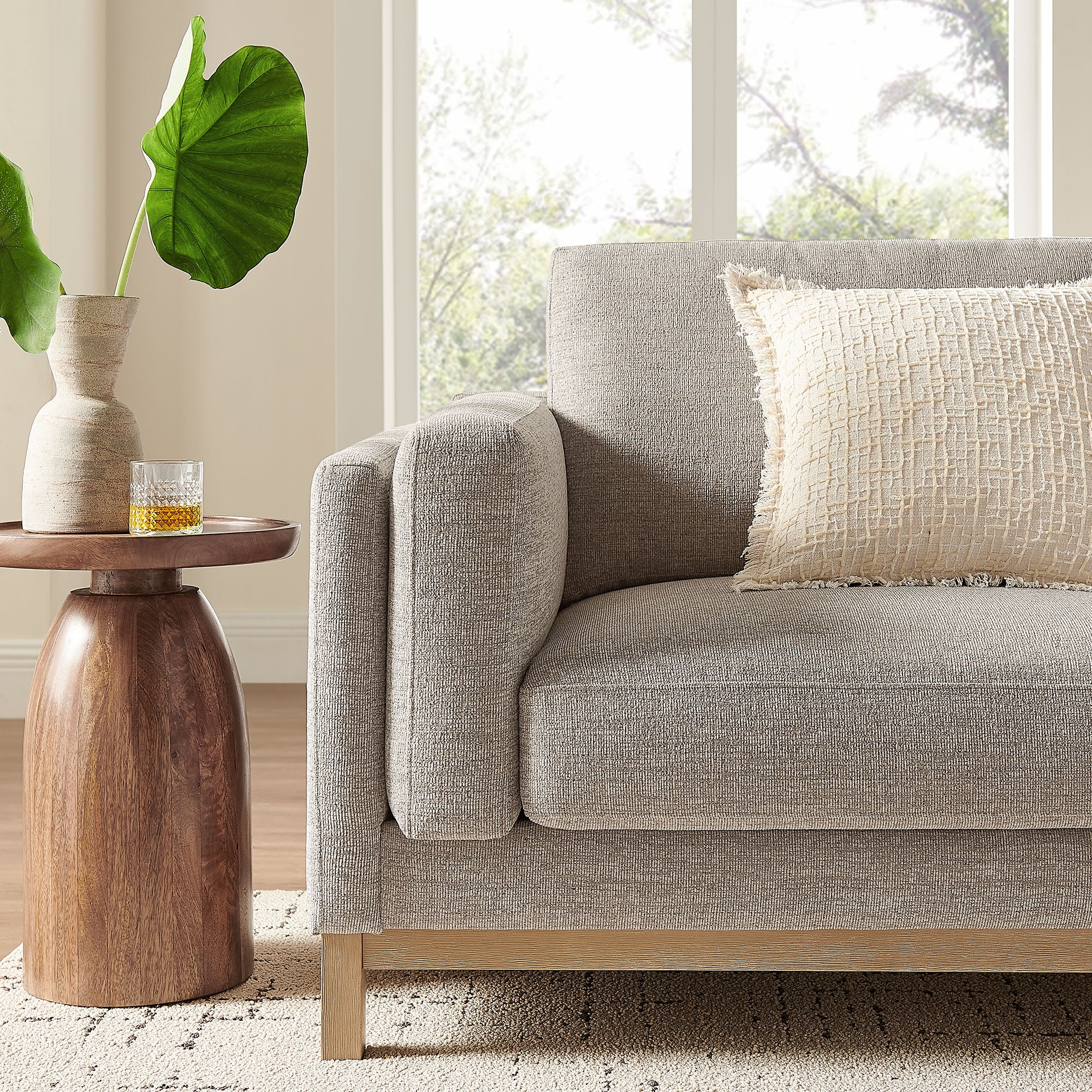 Modway Roscoe 81 inch Fabric Sofa