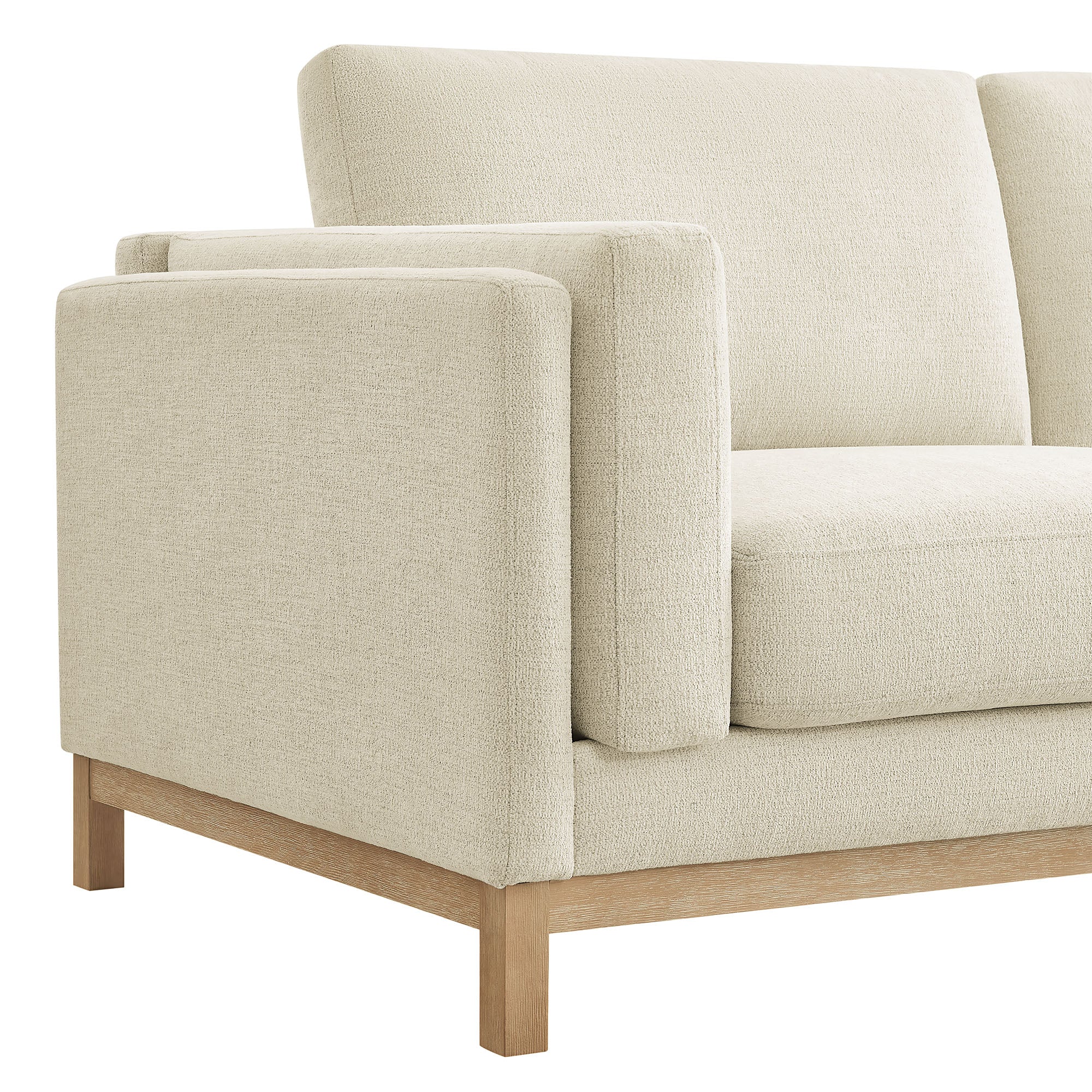 Modway Roscoe 63 inch Fabric Loveseat