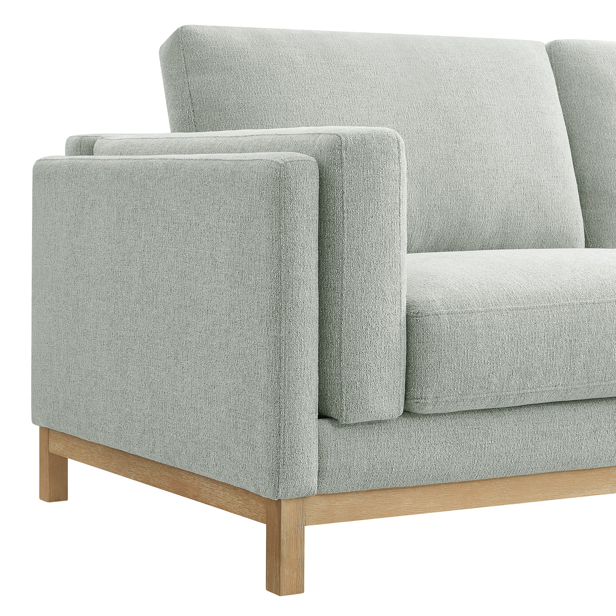 Modway Roscoe 63 inch Fabric Loveseat