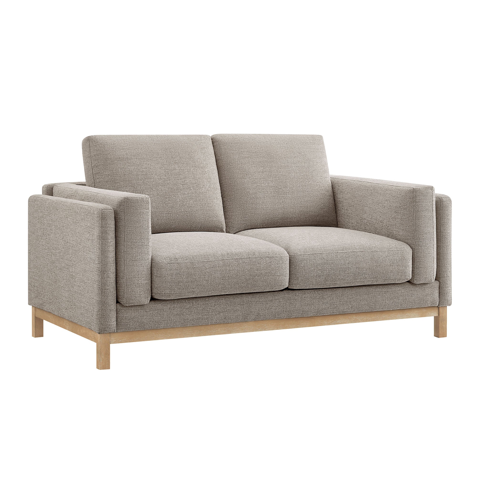 Modway Roscoe 63 inch Fabric Loveseat