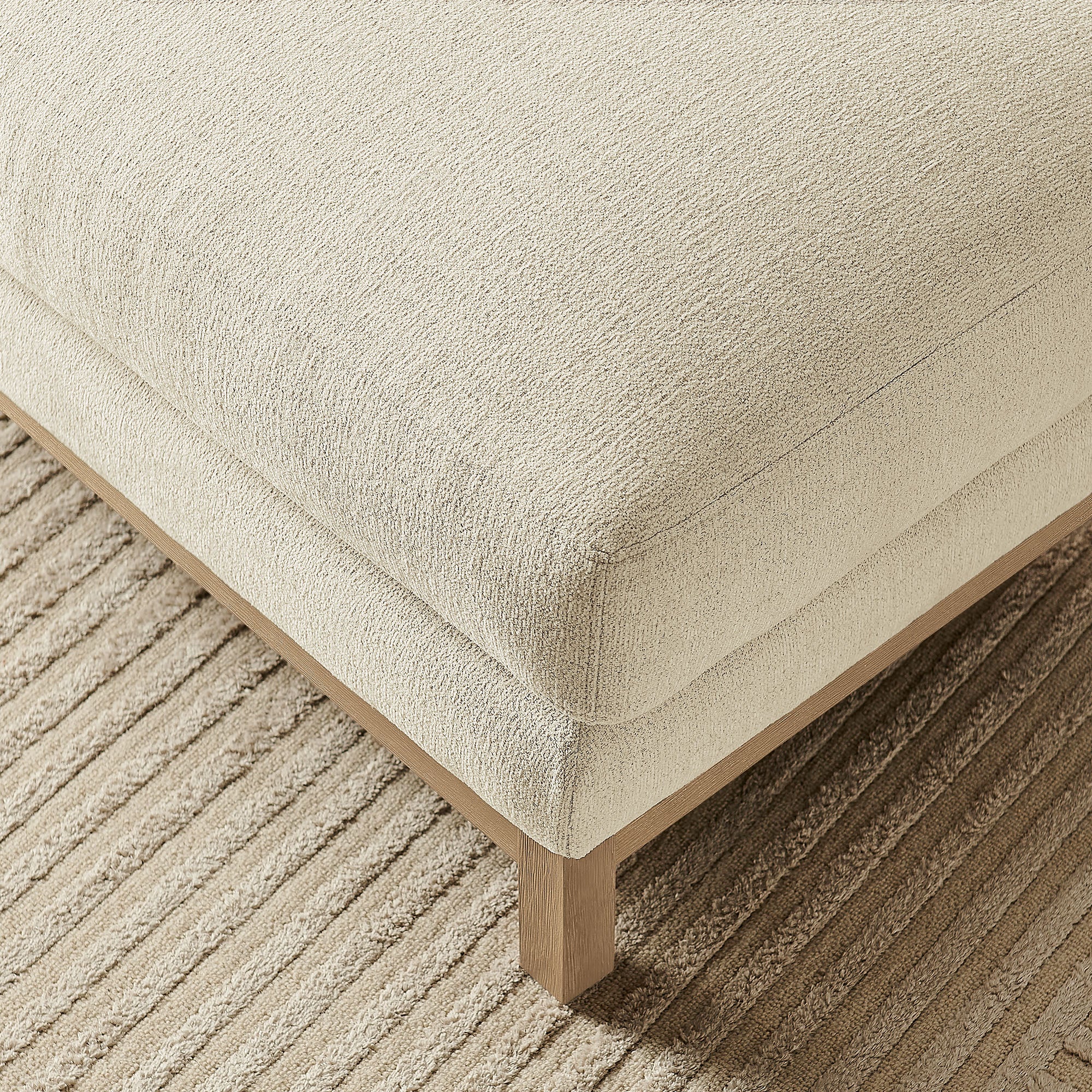 Modway Roscoe Fabric Ottoman