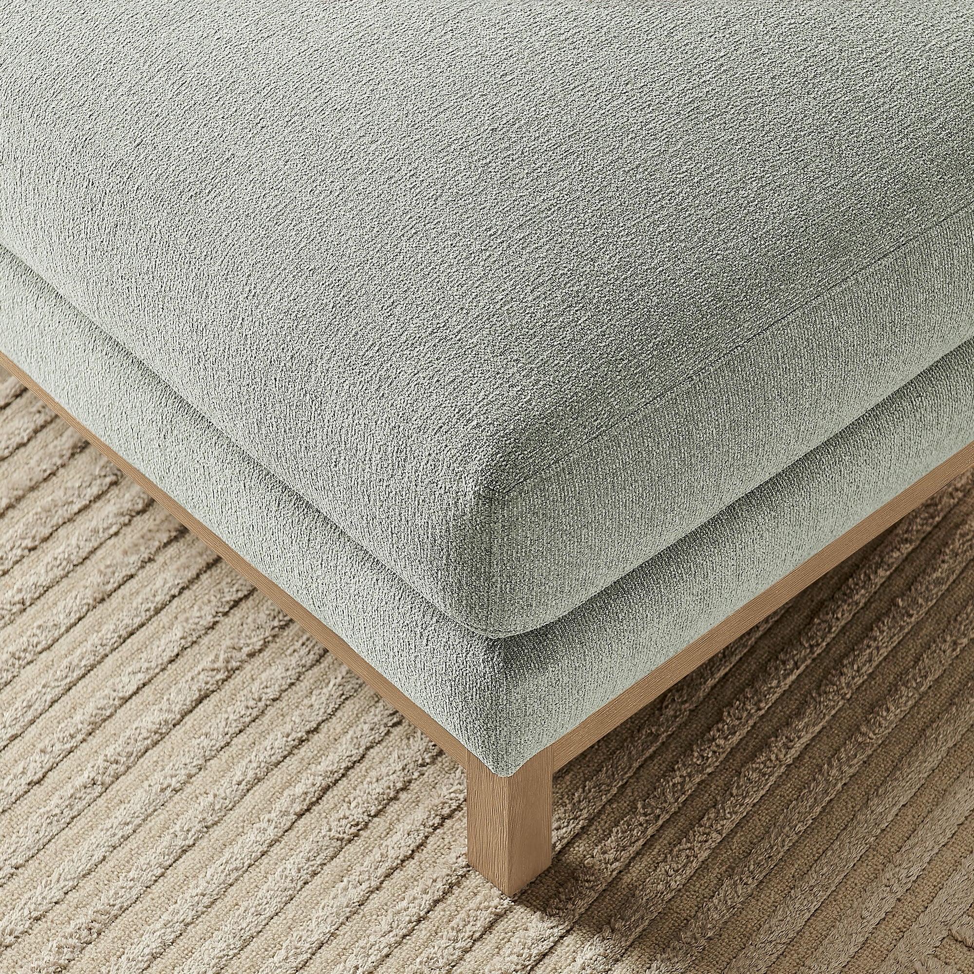 Modway Roscoe Fabric Ottoman