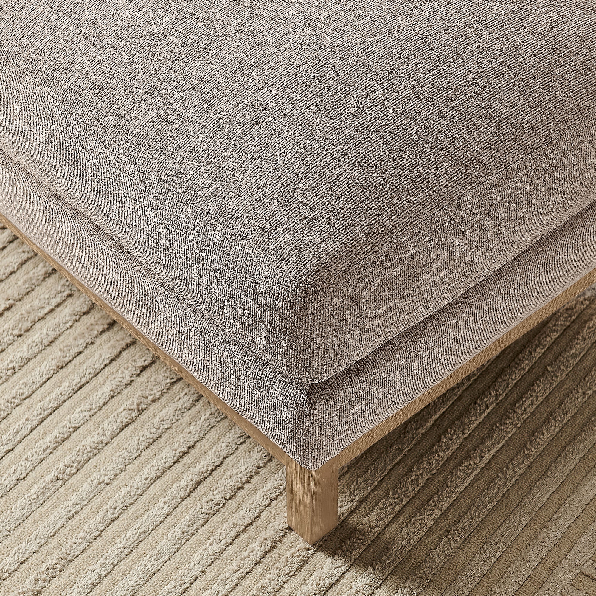Modway Roscoe Fabric Ottoman