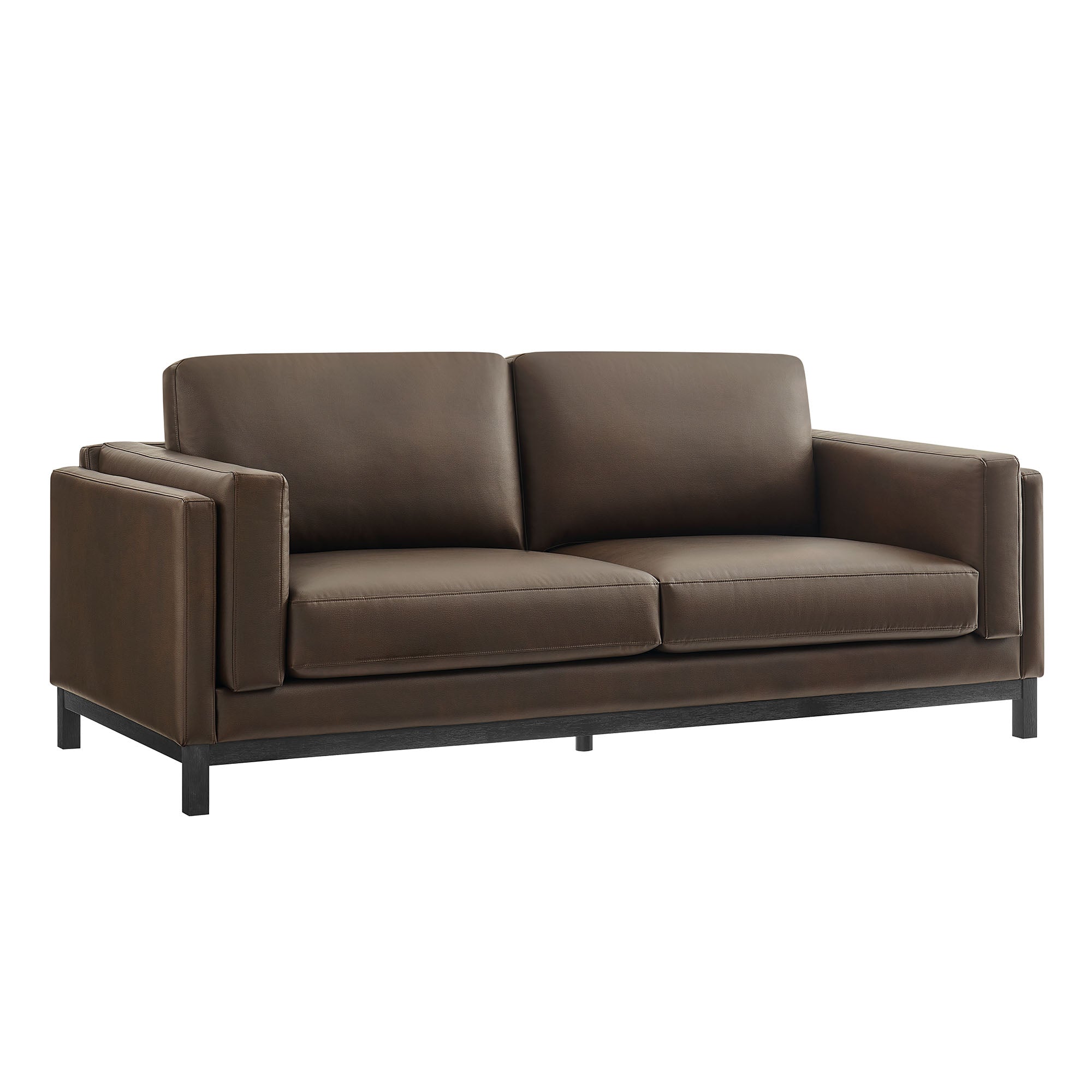 Modway Roscoe 81 inch Vegan Leather Sofa