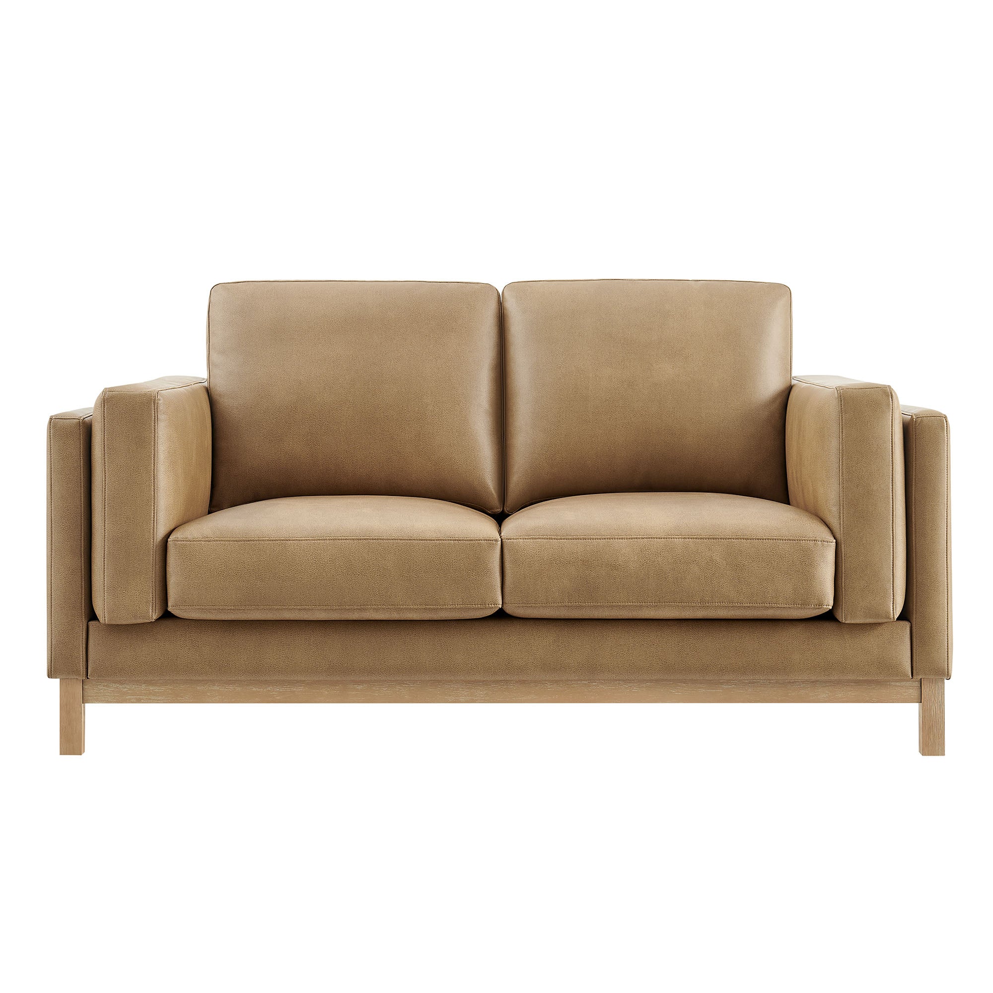 Modway Roscoe 63 inch Vegan Leather Loveseat