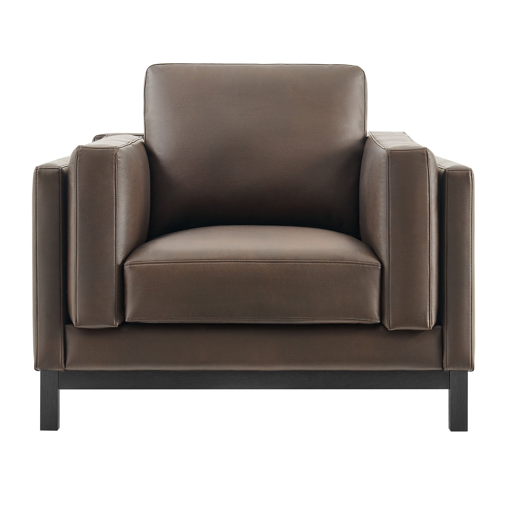 Modway Roscoe Vegan Leather Armchair