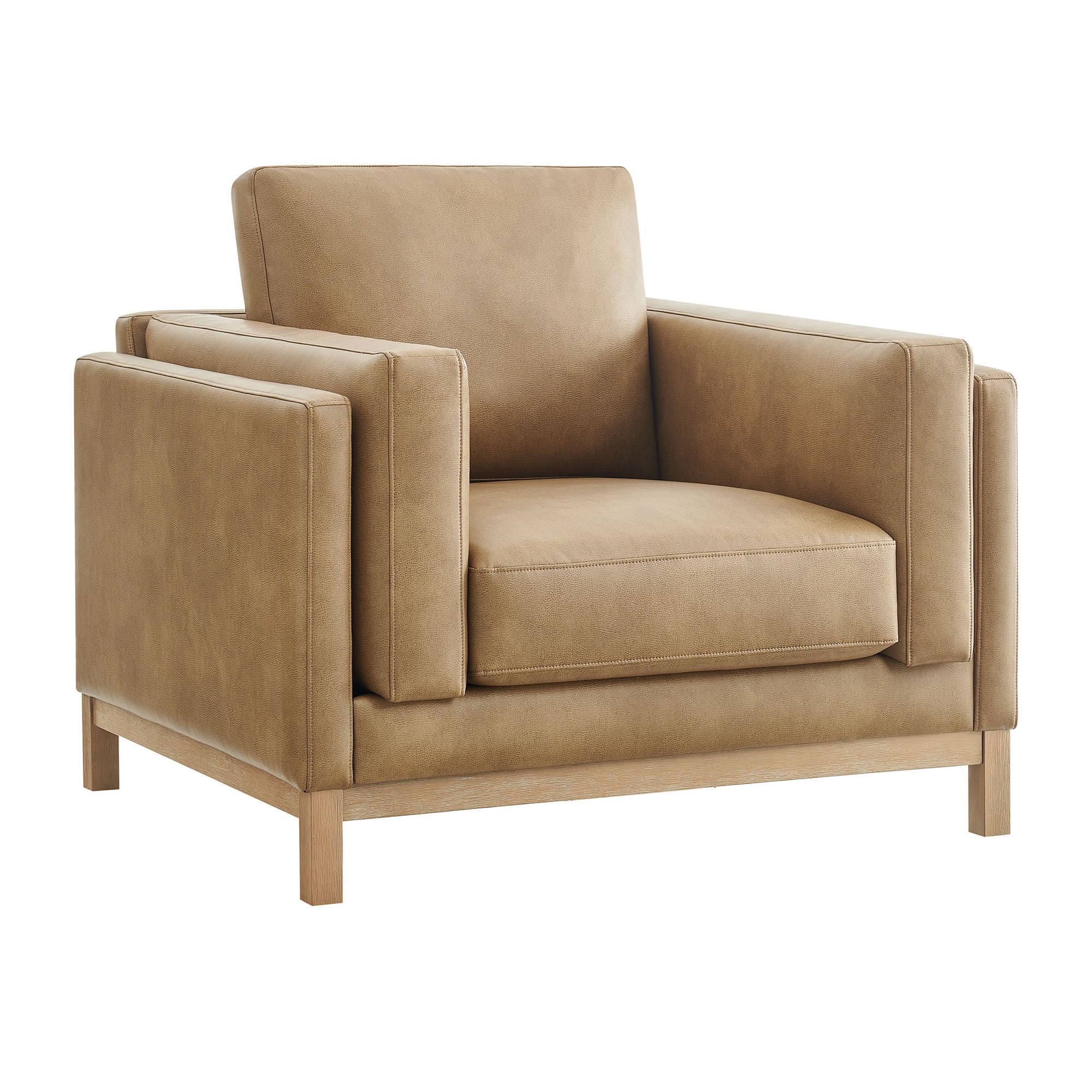 Modway Roscoe Vegan Leather Armchair