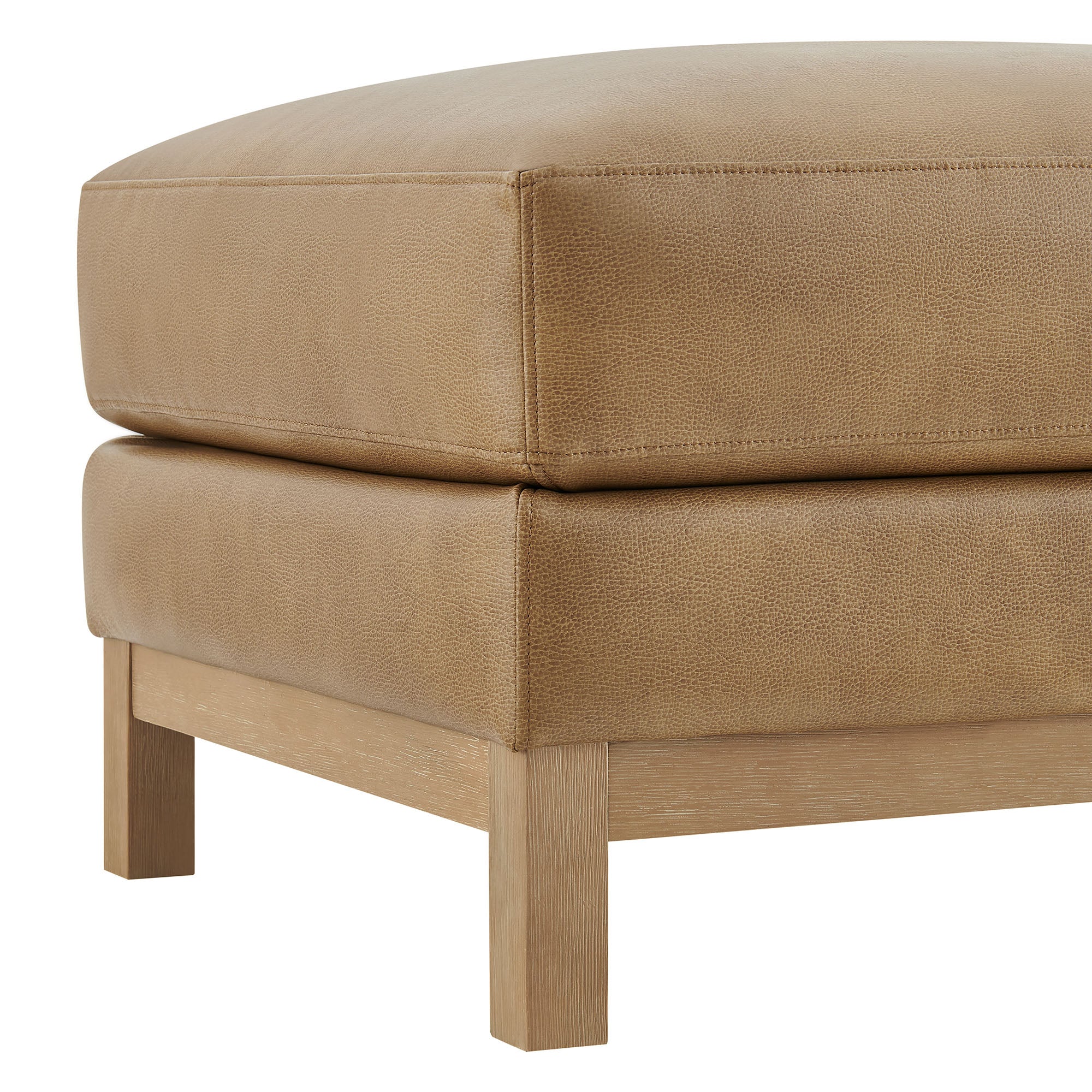 Modway Roscoe Vegan Leather Ottoman