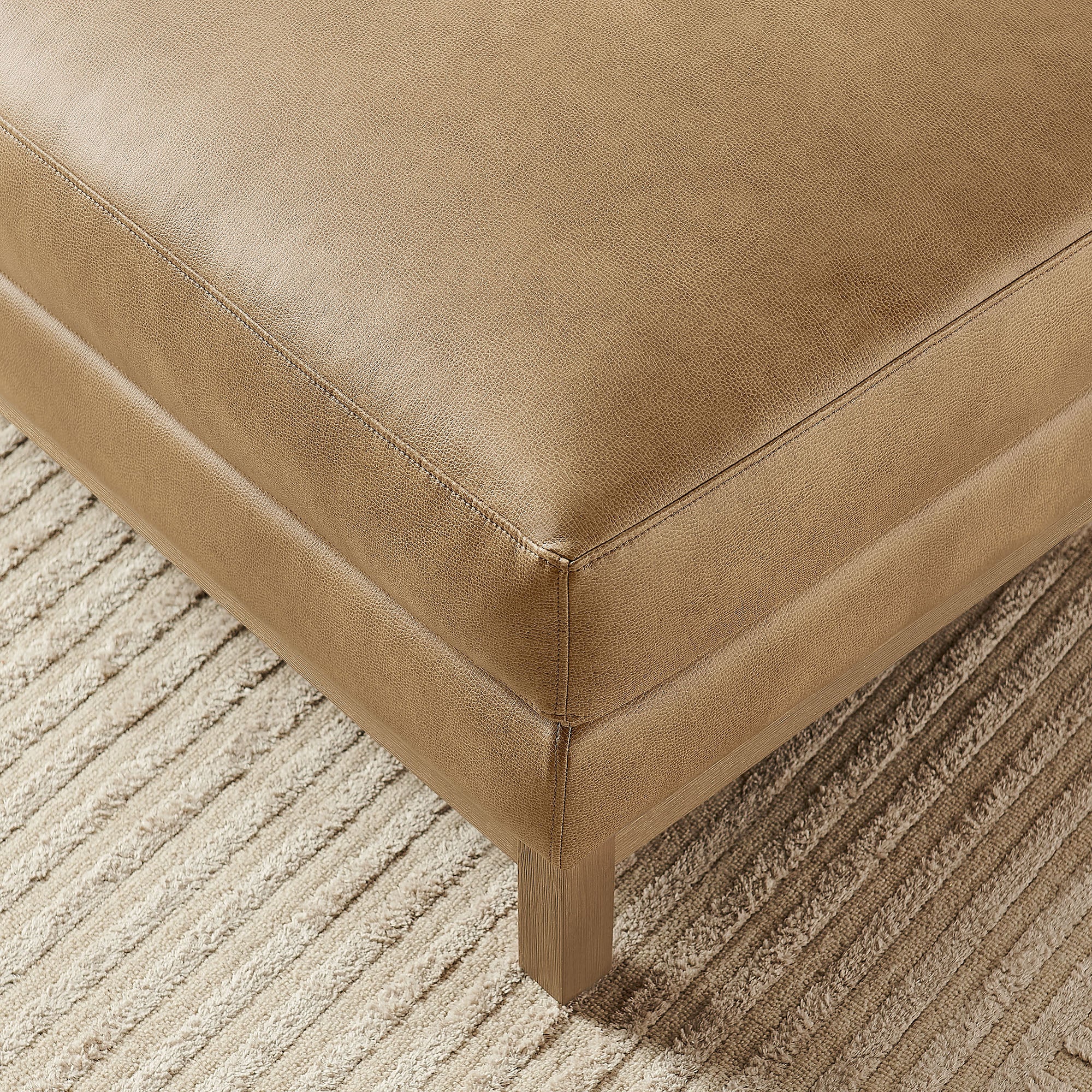 Modway Roscoe Vegan Leather Ottoman