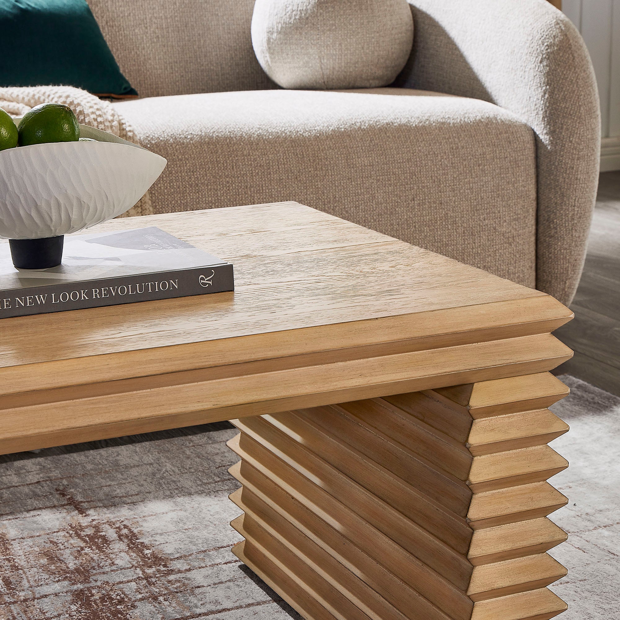 Modway Canto Rectangular Stacked Design Coffee Table