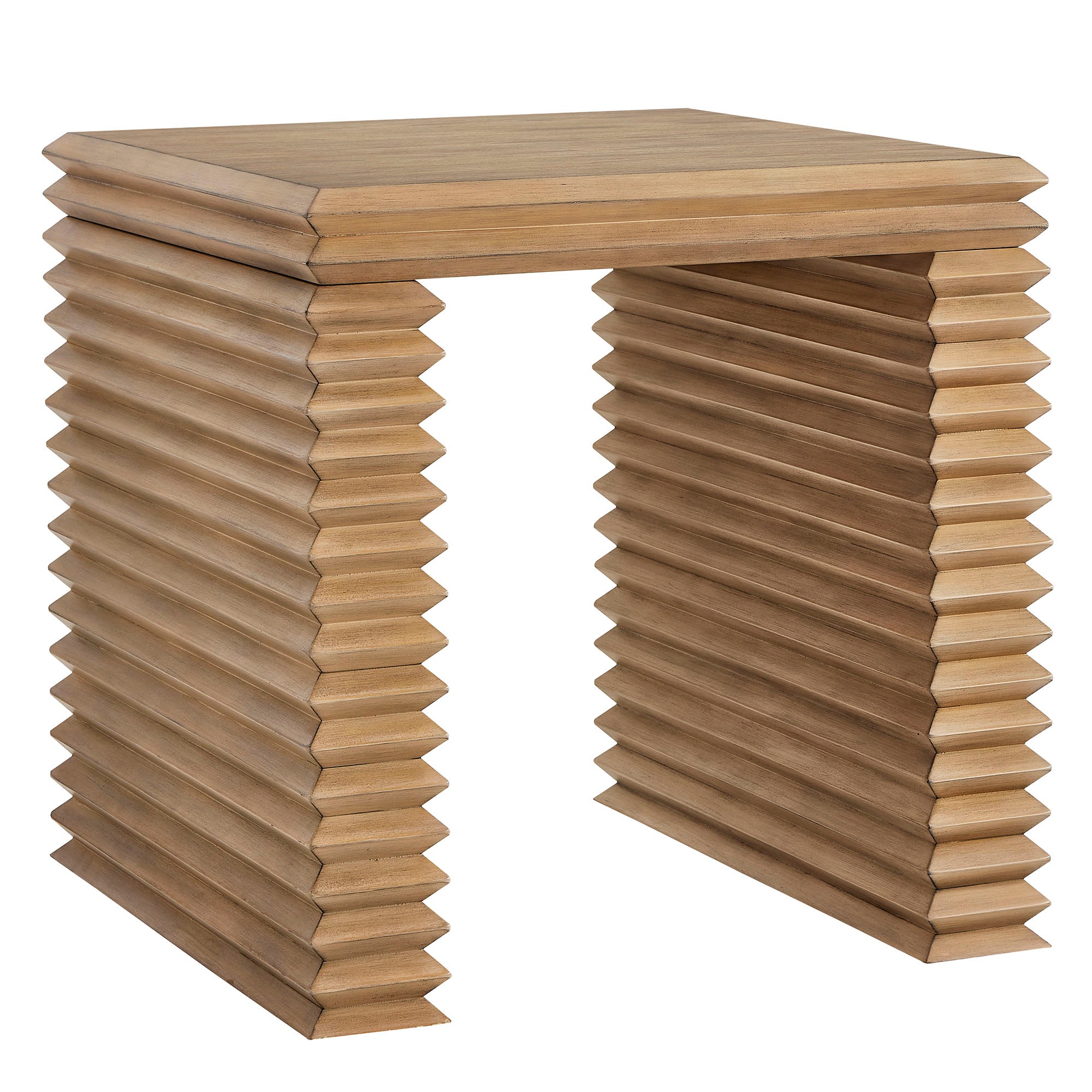Modway Canto Square 24" Stacked Design End Table