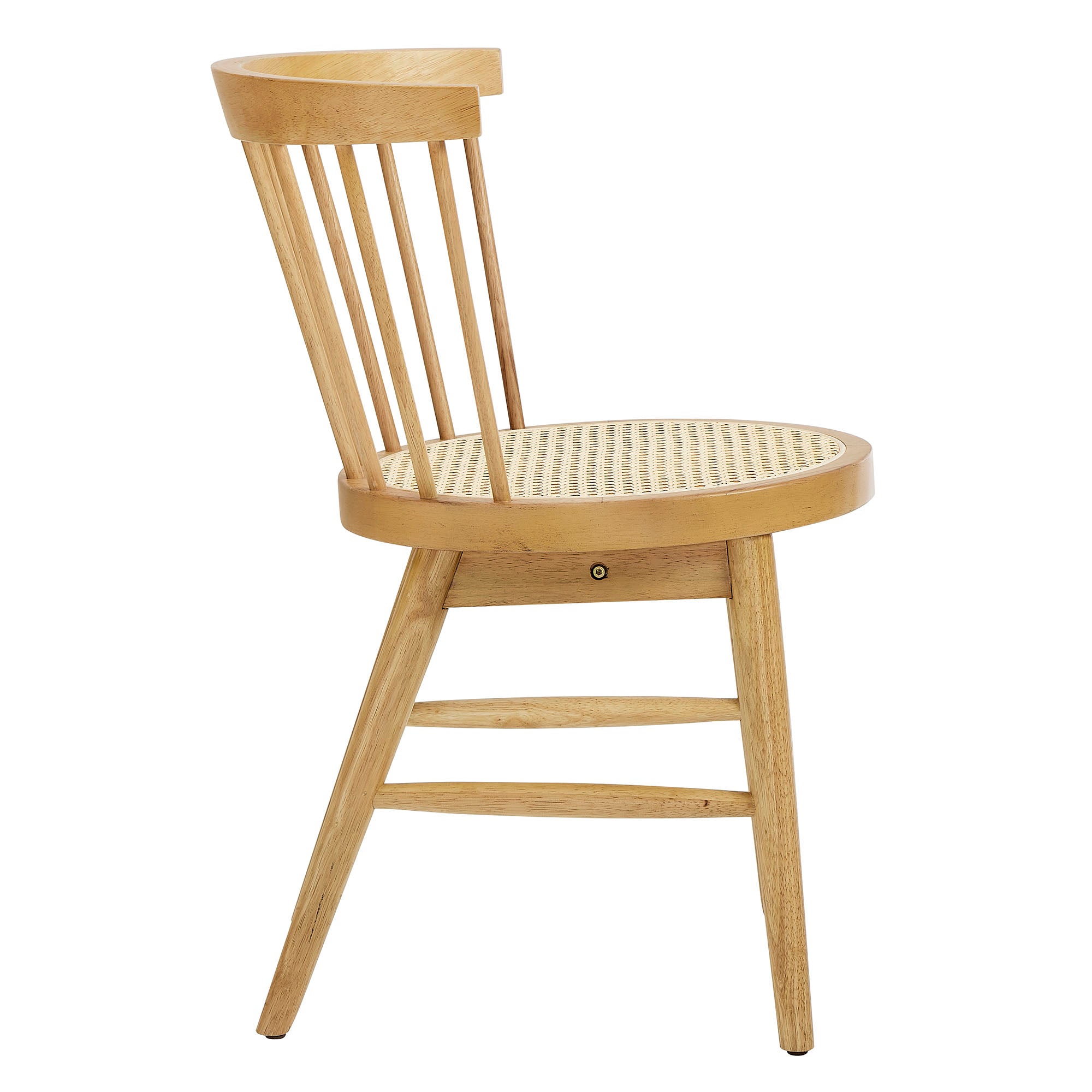 Modway Lykke Curved Spindle Back Dining Chairs Set of 2