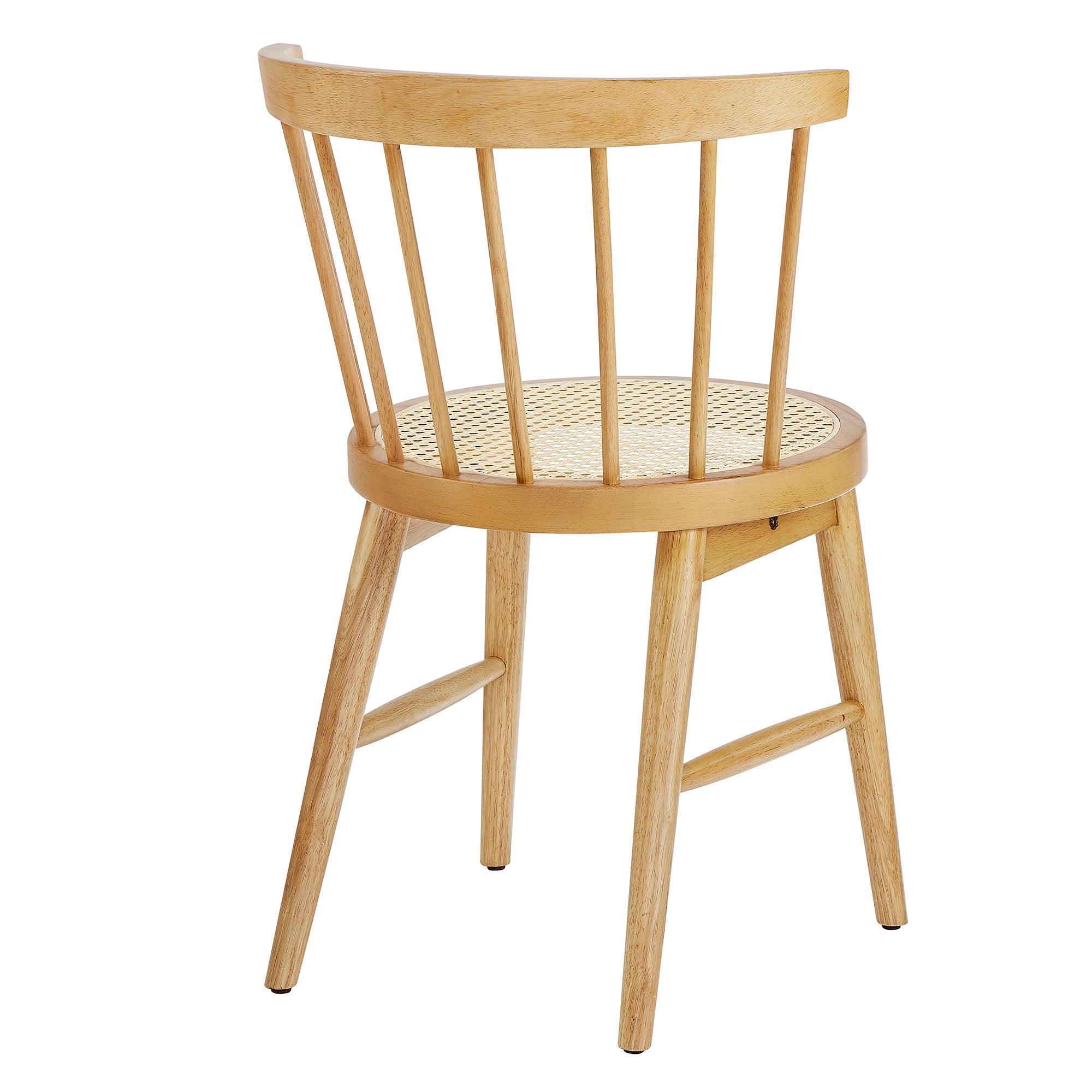 Modway Lykke Curved Spindle Back Dining Chairs Set of 2