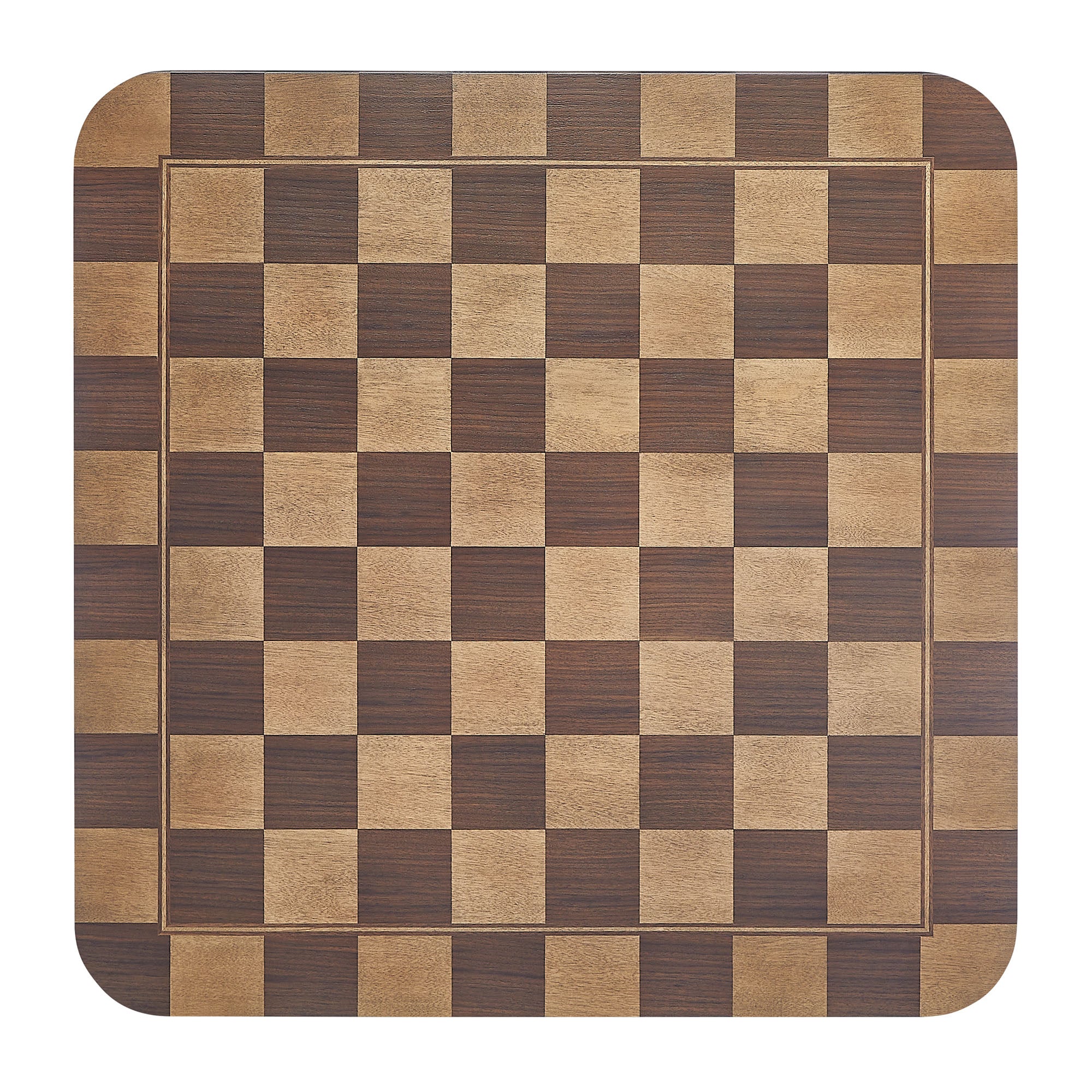 Modway Oscar 36 Inch Square Checkered Dining Table