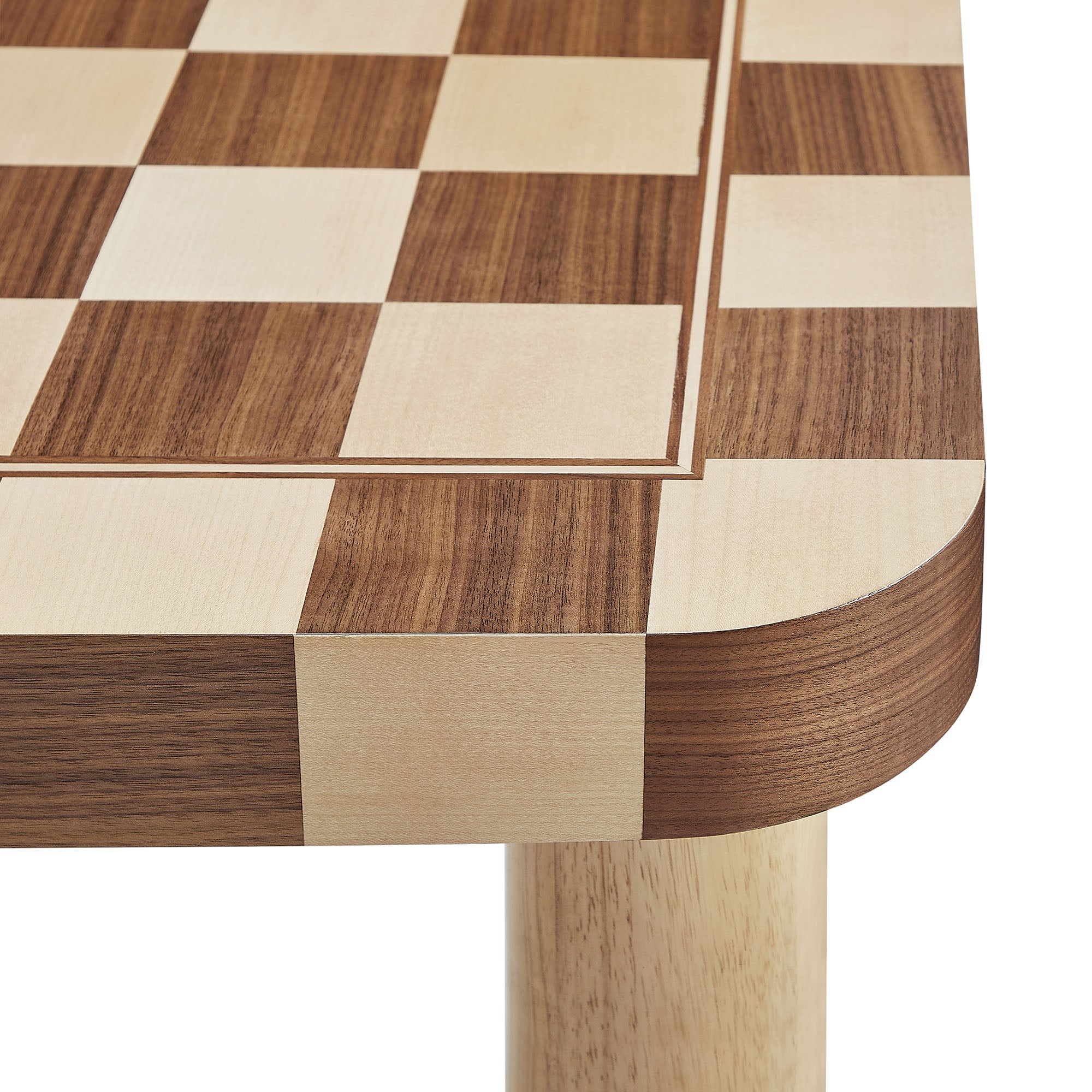 Modway Oscar 36 Inch Square Checkered Dining Table