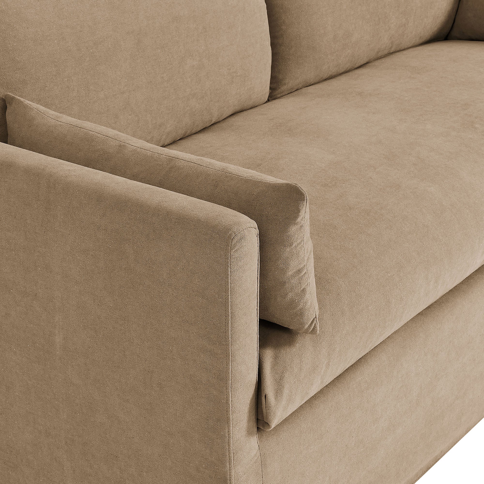 Modway EEI-7356 Wellfleet Slipcovered Linen-Blend Loveseat