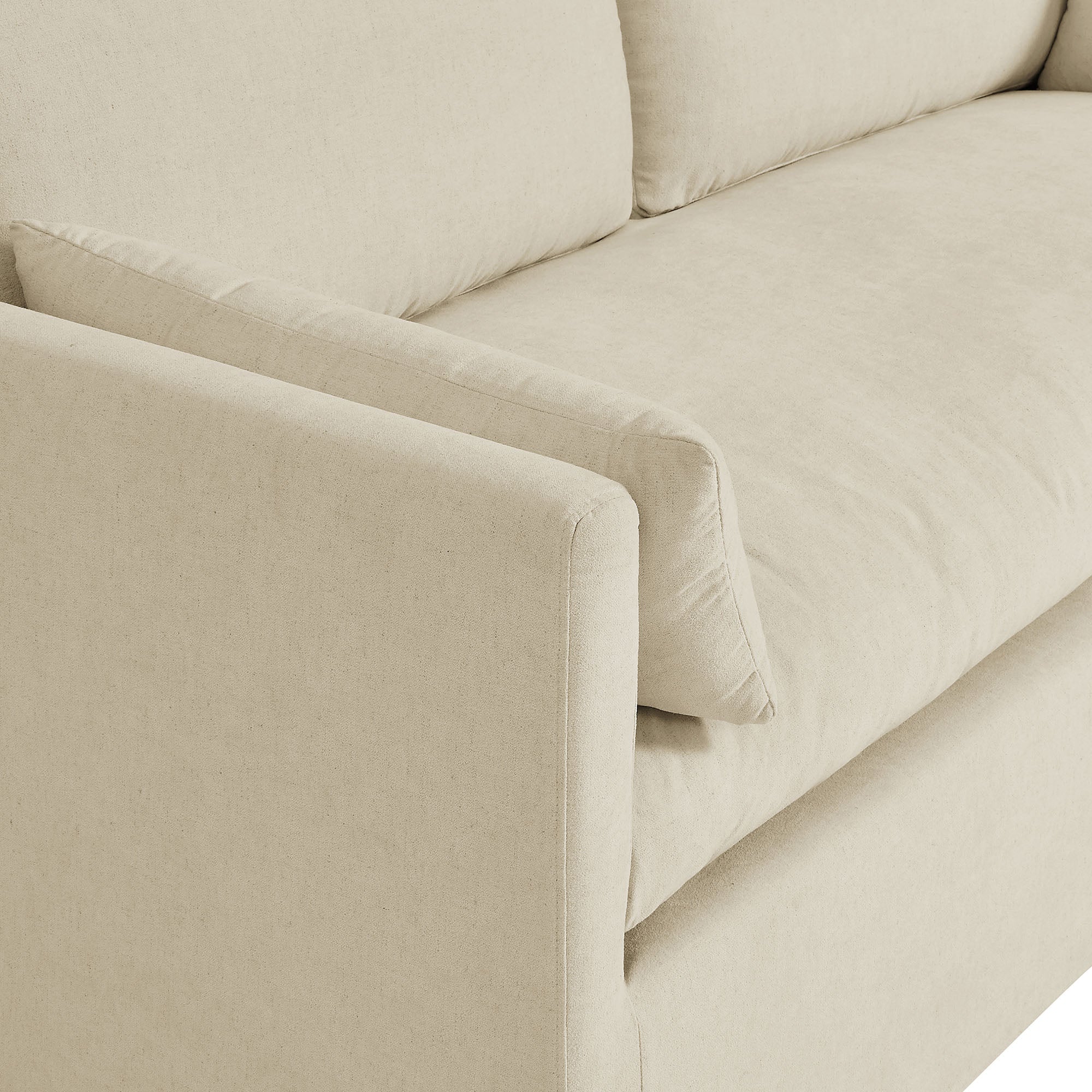 Modway EEI-7356 Wellfleet Slipcovered Linen-Blend Loveseat
