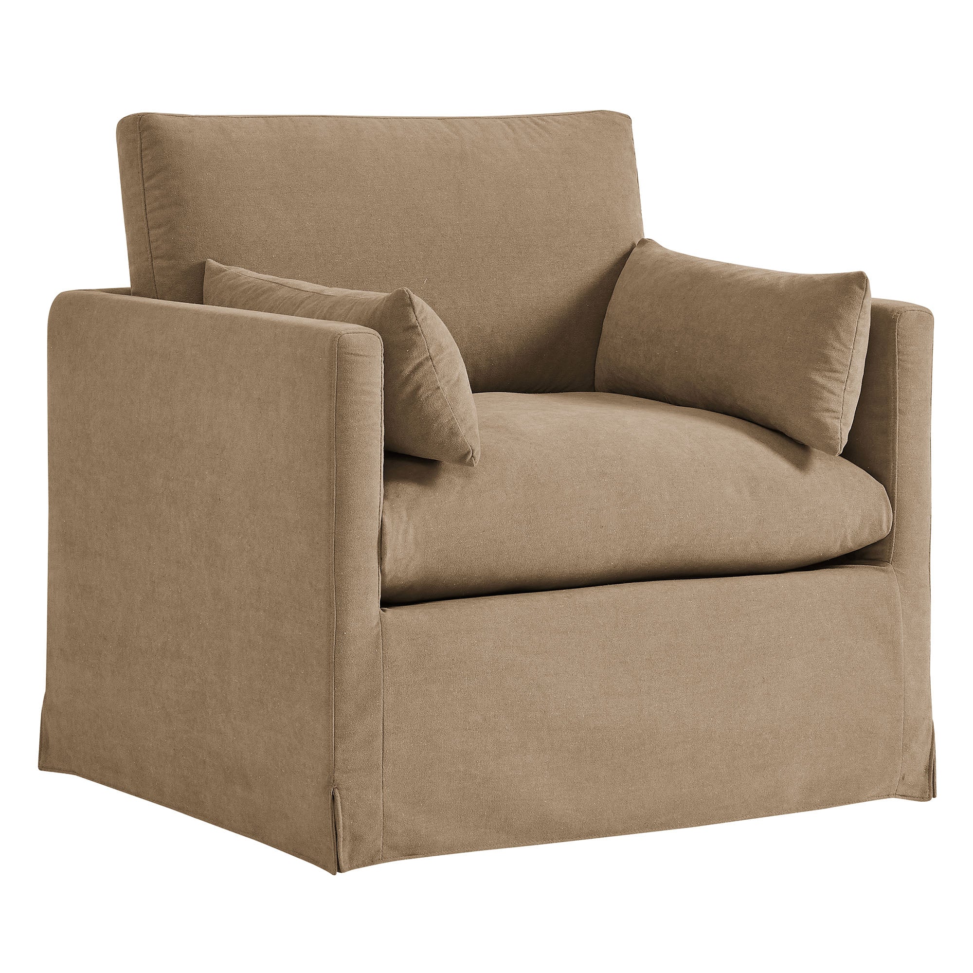 Modway EEI-7357 Wellfleet Slipcovered Linen-Blend Armchair