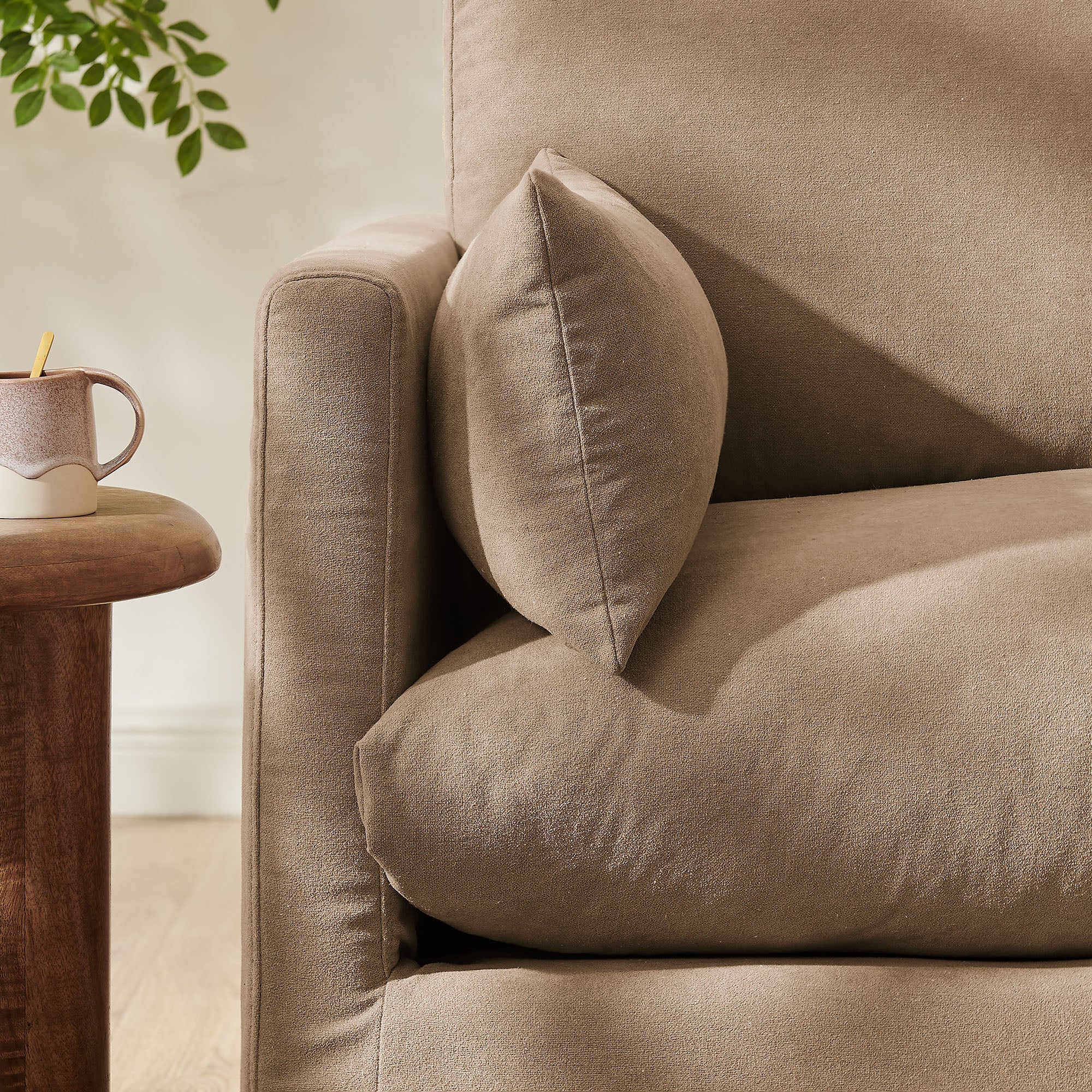 Modway EEI-7357 Wellfleet Slipcovered Linen-Blend Armchair