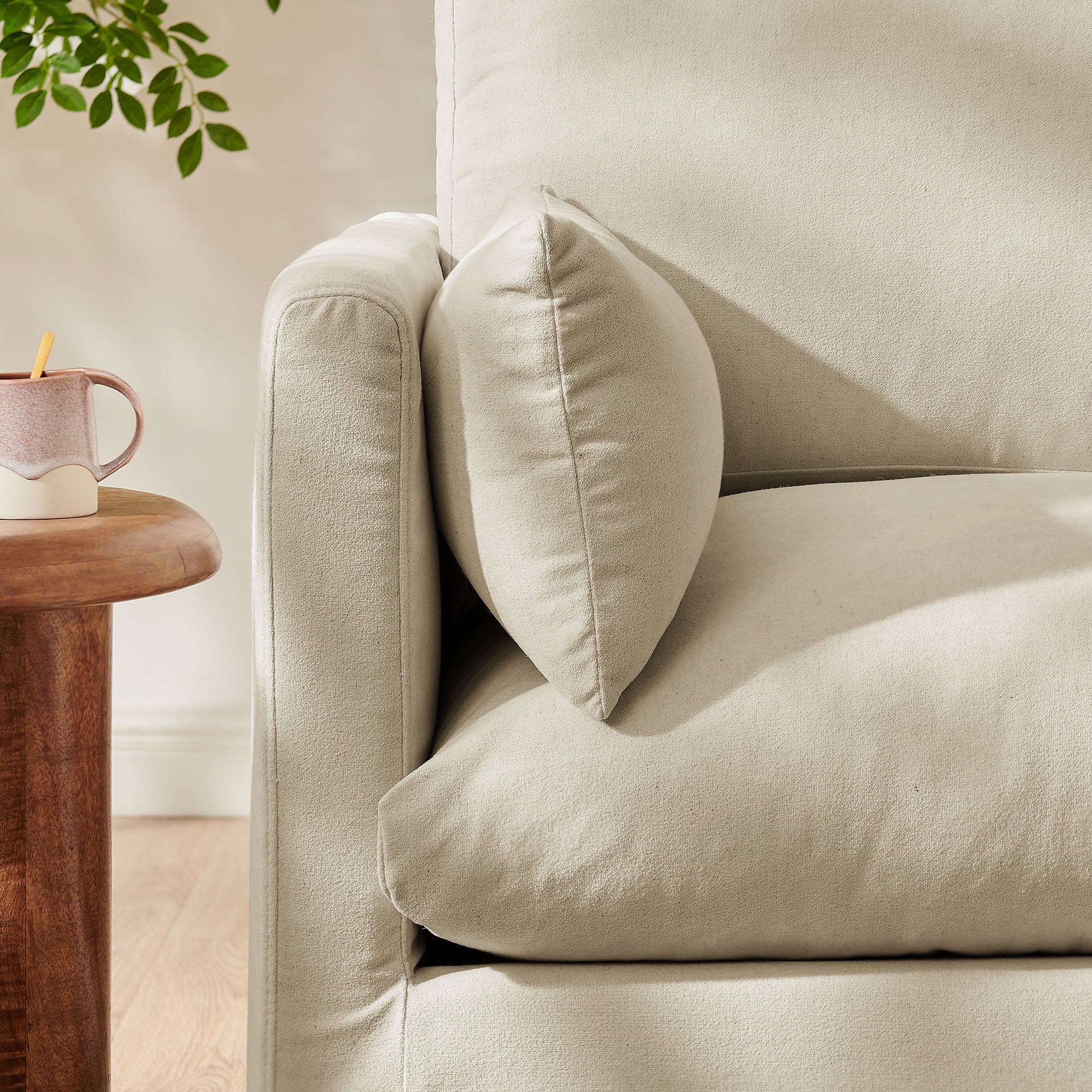Modway EEI-7357 Wellfleet Slipcovered Linen-Blend Armchair