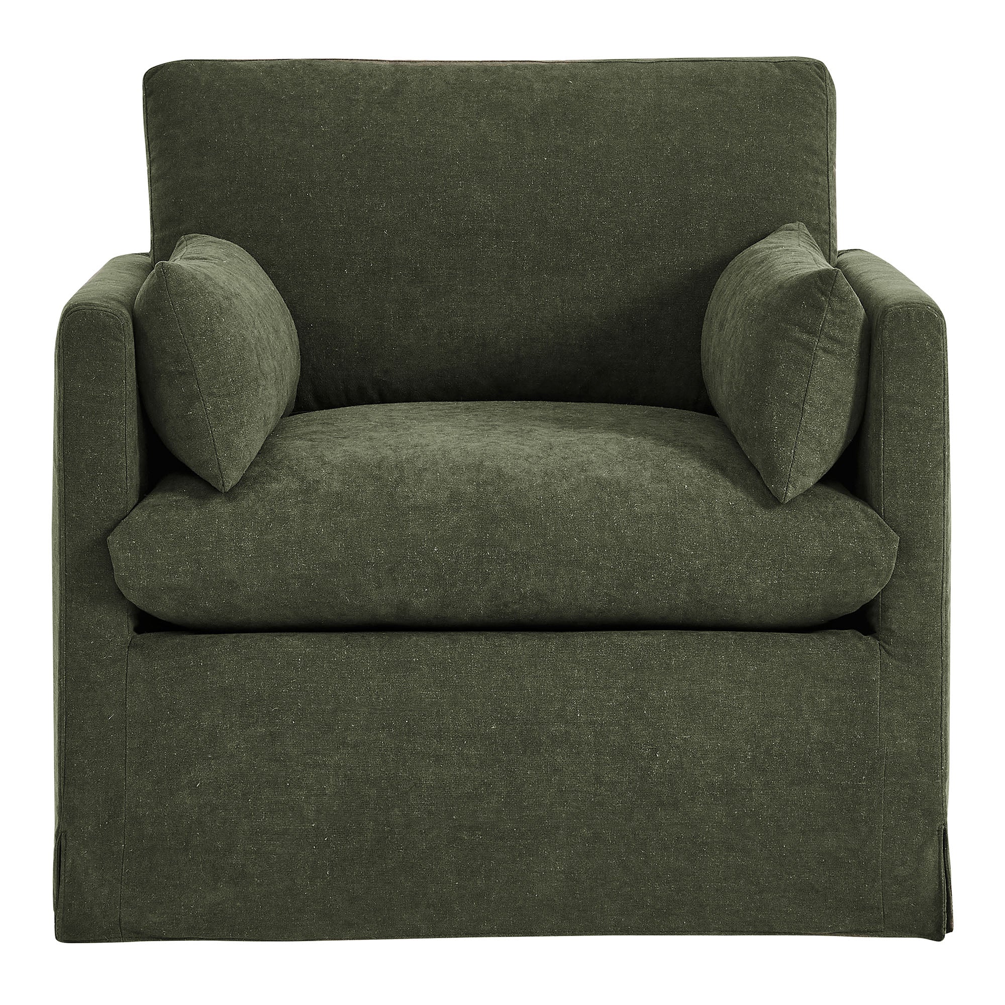 Modway EEI-7357 Wellfleet Slipcovered Linen-Blend Armchair