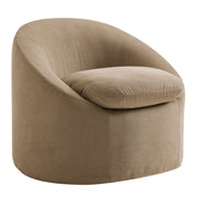 Modway EEI-7358 Sadie Slipcovered Linen-Blend Round Accent Chair