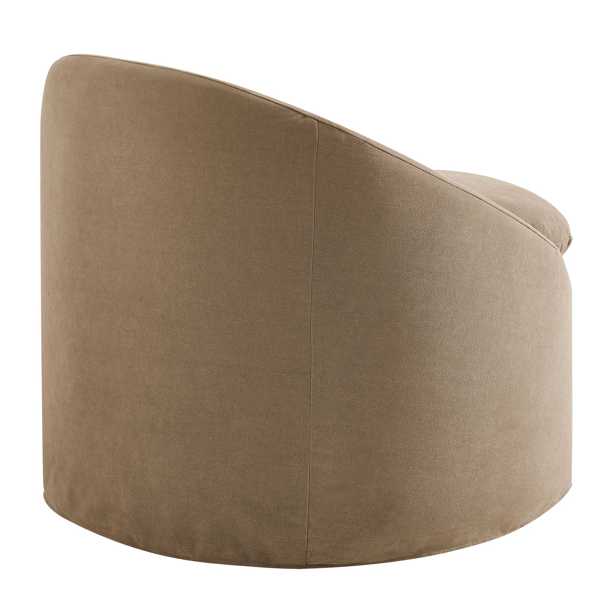 Modway EEI-7358 Sadie Slipcovered Linen-Blend Round Accent Chair