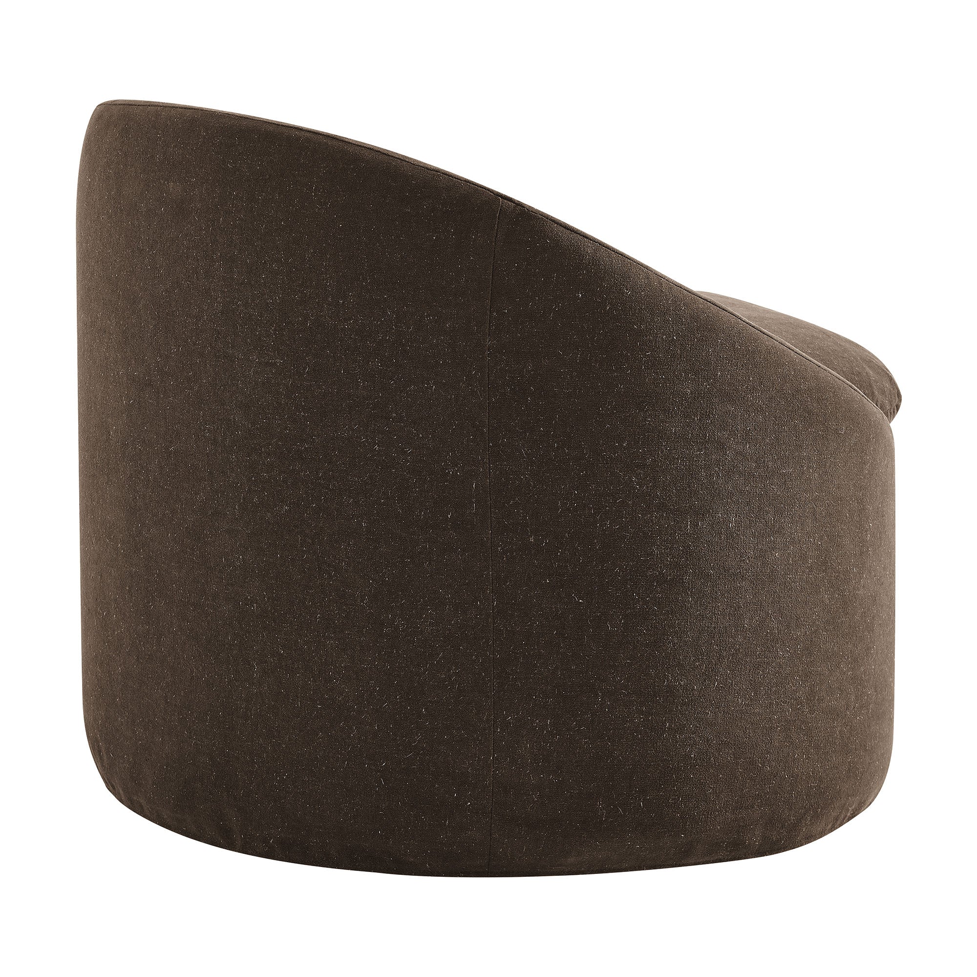 Modway EEI-7358 Sadie Slipcovered Linen-Blend Round Accent Chair