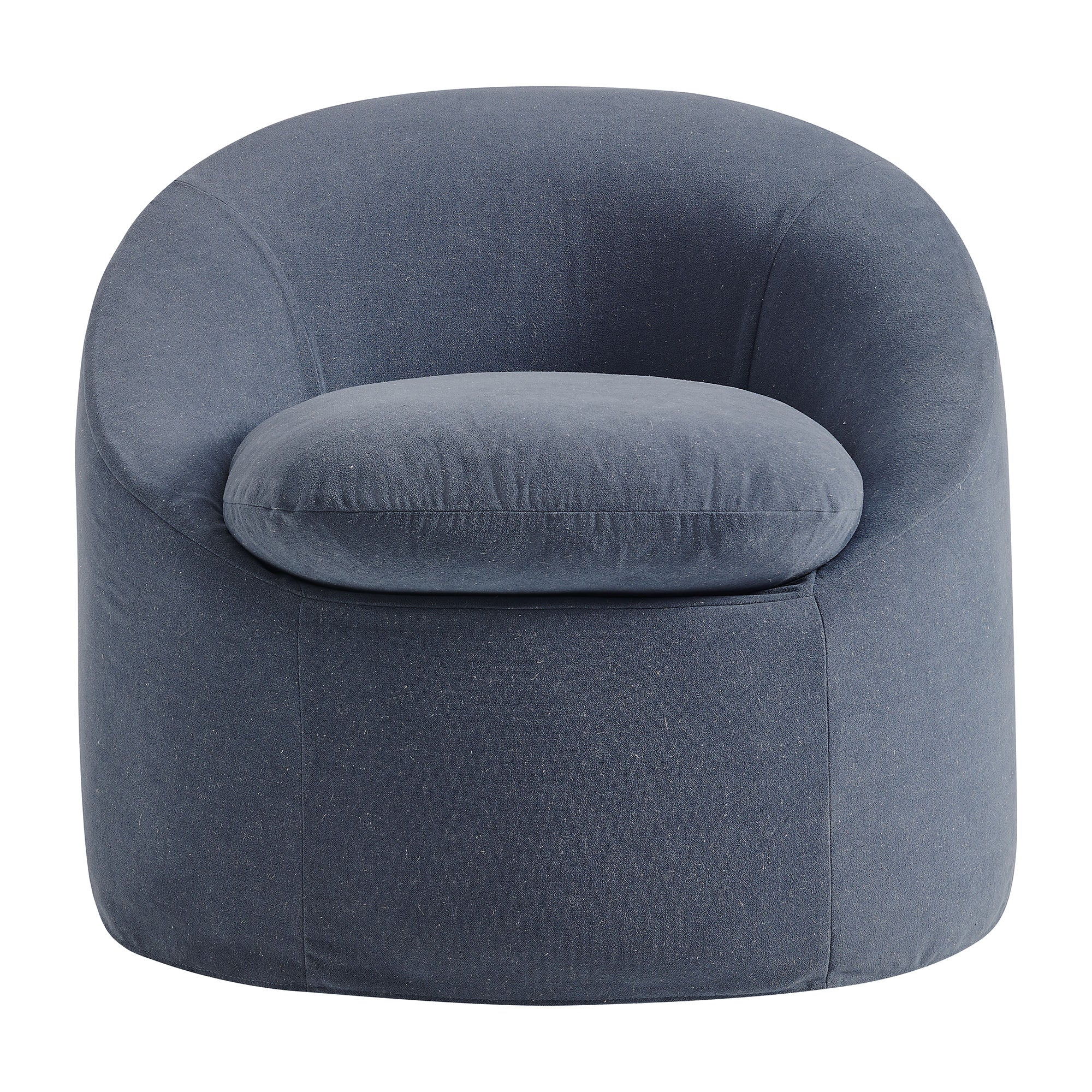 Modway EEI-7358 Sadie Slipcovered Linen-Blend Round Accent Chair