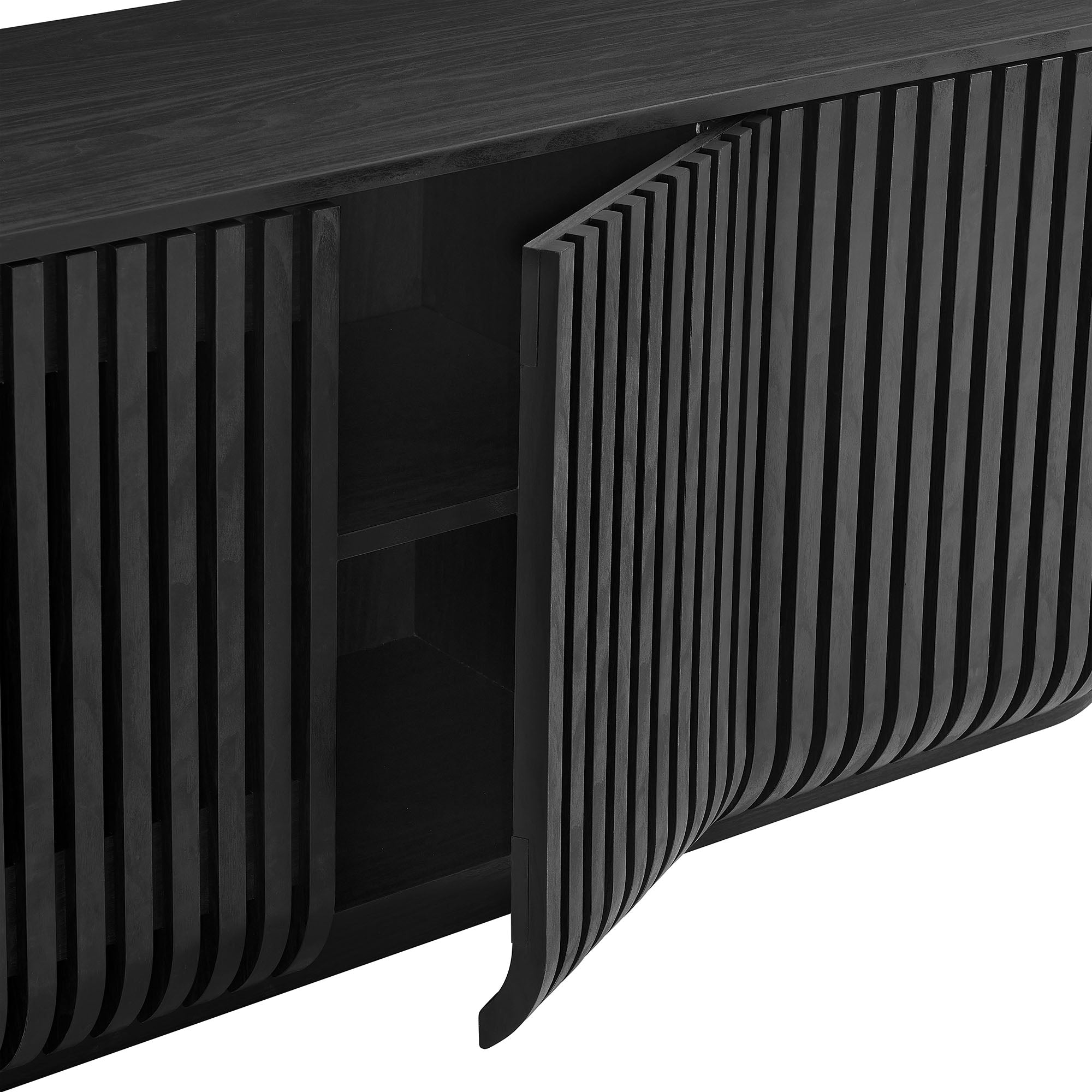 Modway Fortitude 75" Curved Sideboard Storage Cabinet EEI-7359
