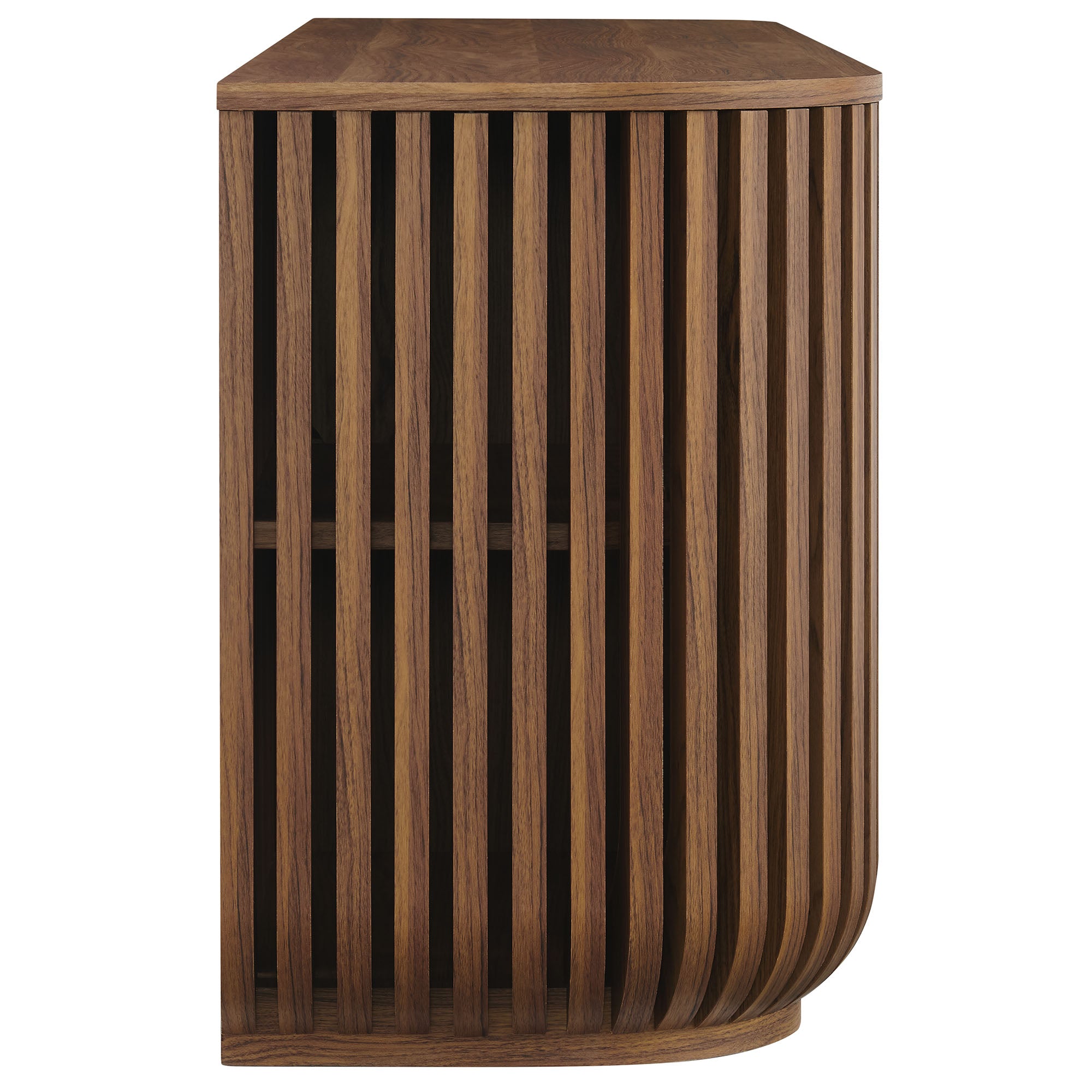 Modway Fortitude 75" Curved Sideboard Storage Cabinet