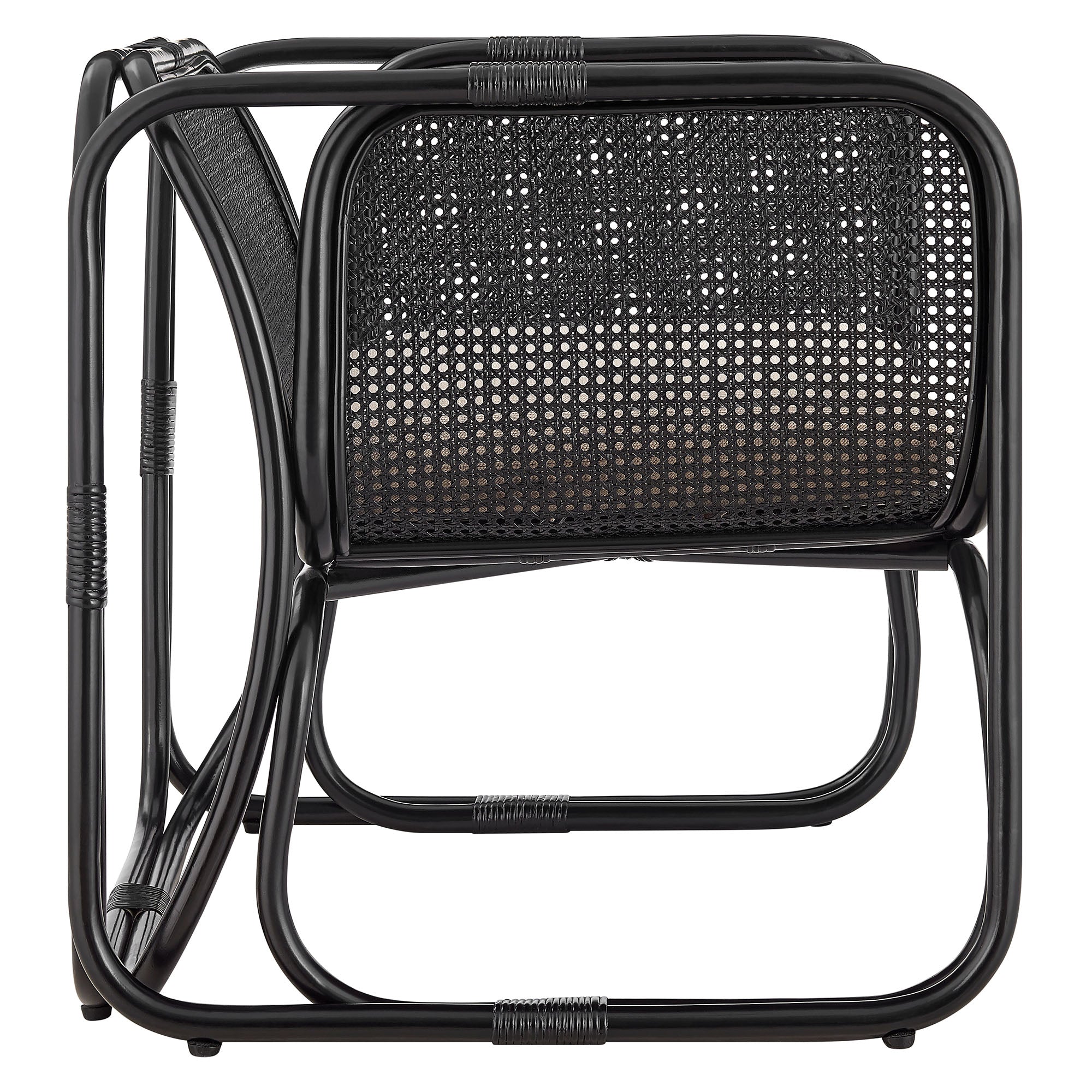 Modway Ellis Natural Rattan Accent Armchair