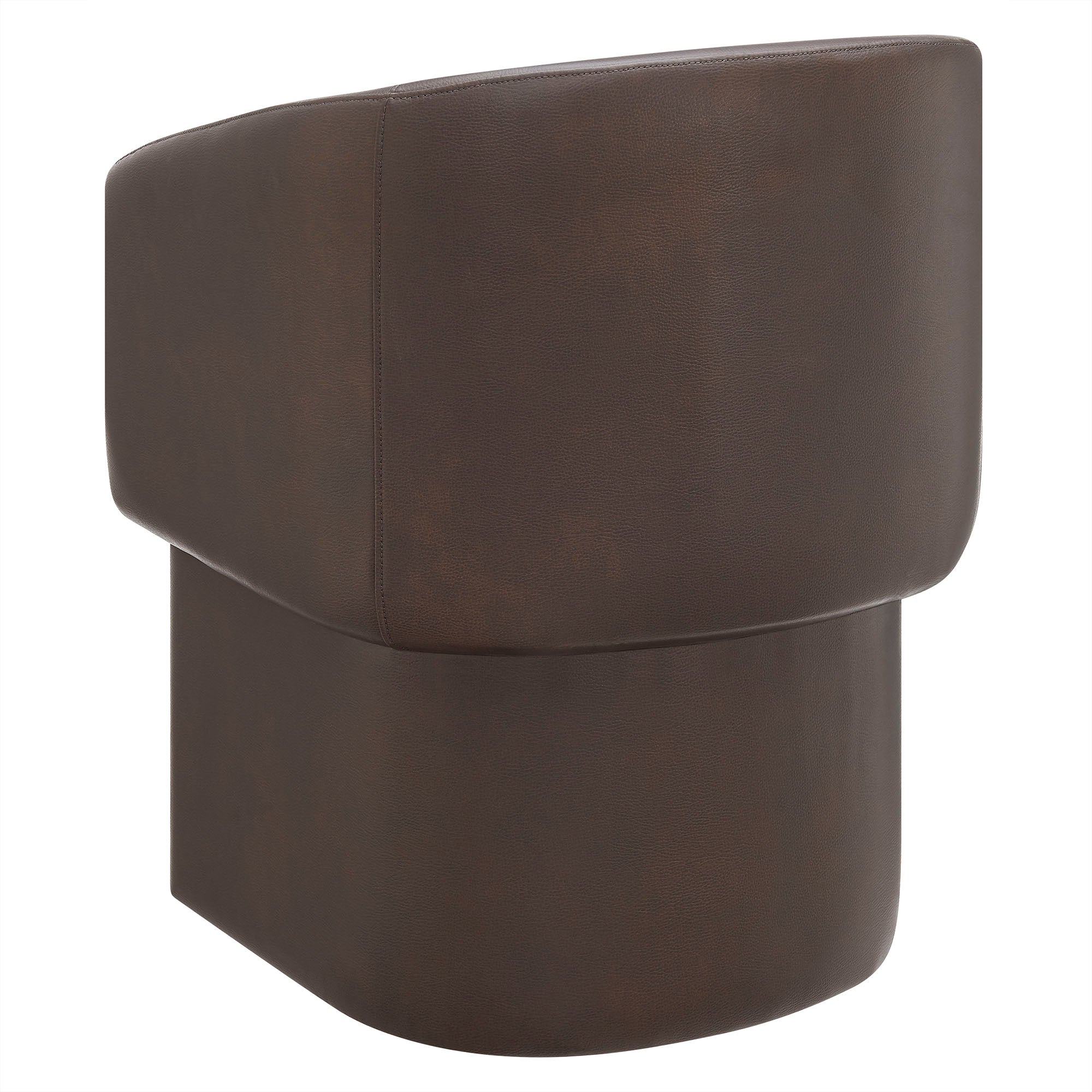 Modway Verity Barrel Back Vegan Leather Dining Chair
