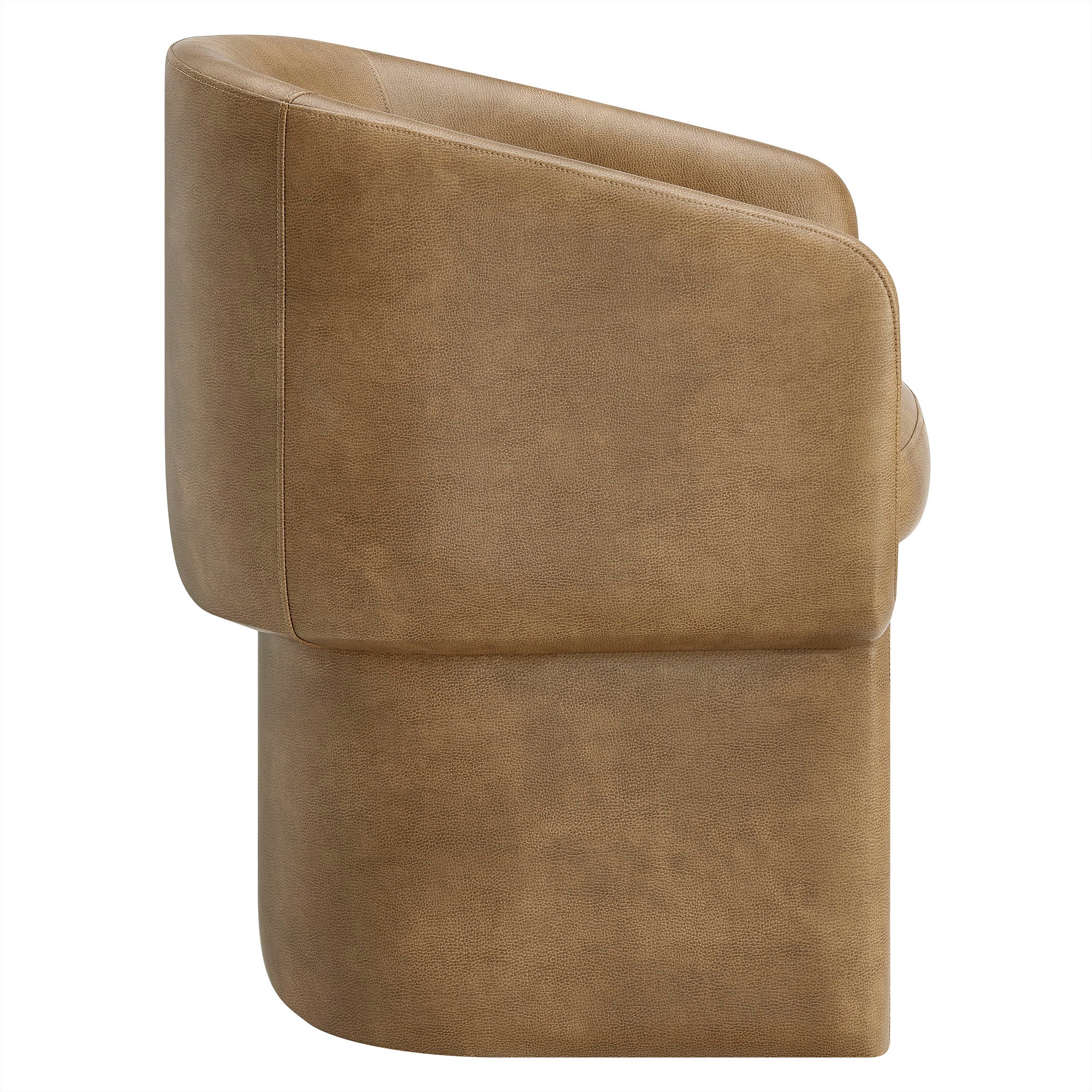 Modway Verity Barrel Back Vegan Leather Dining Chair