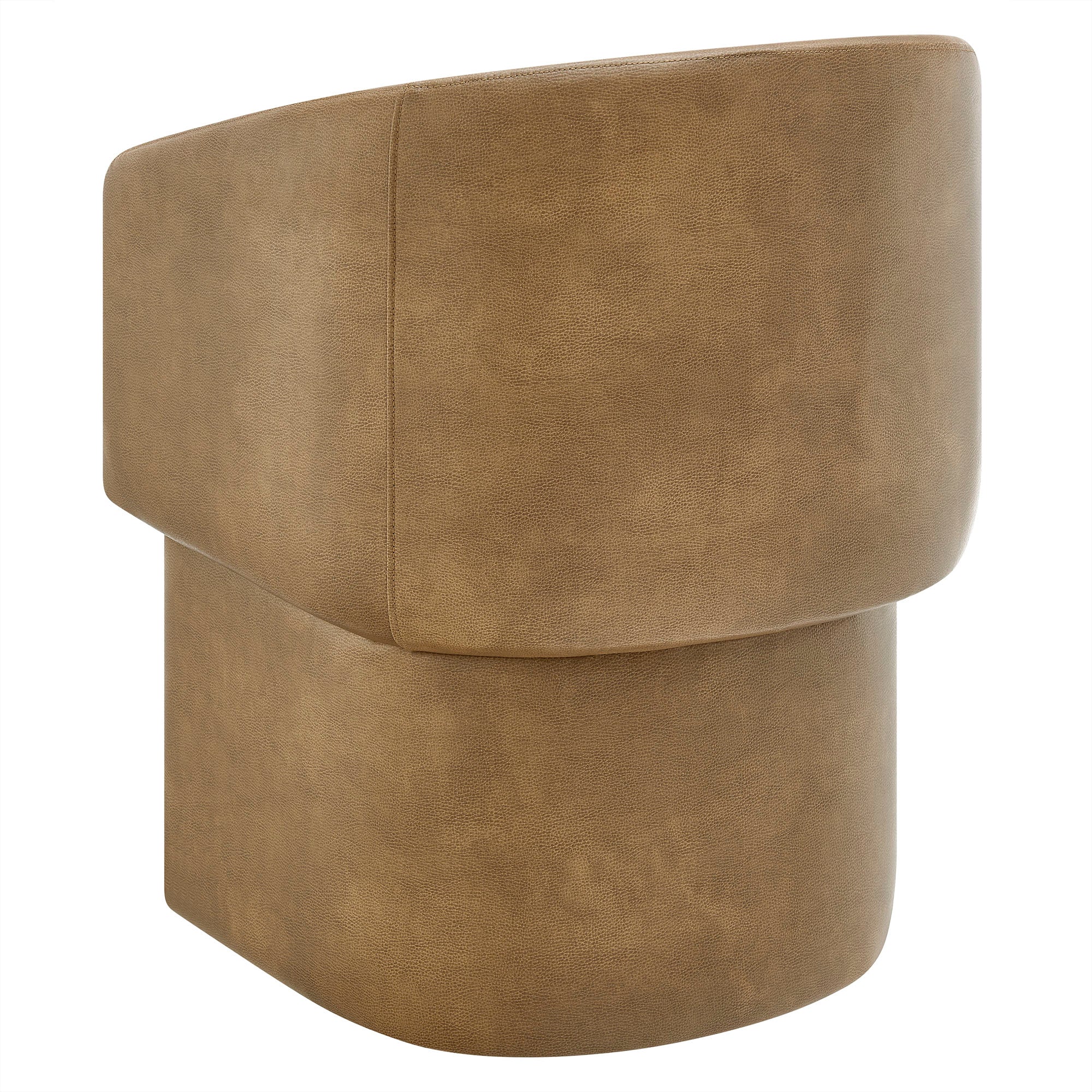Modway Verity Barrel Back Vegan Leather Dining Chair