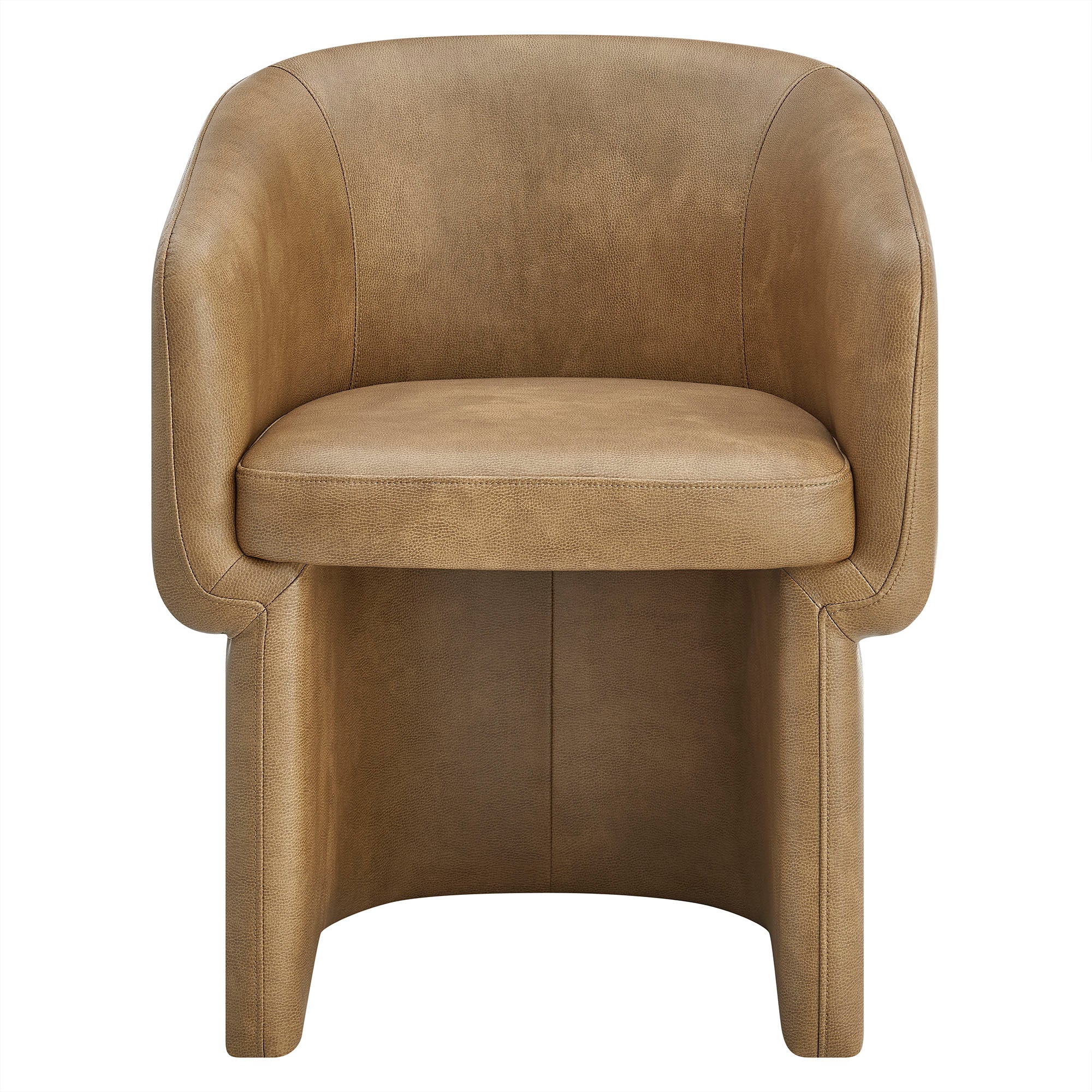 Modway Verity Barrel Back Vegan Leather Dining Chair