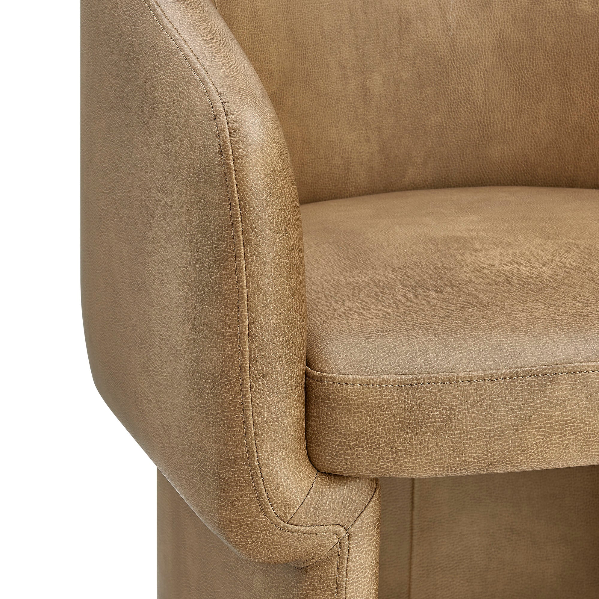 Modway Verity Barrel Back Vegan Leather Dining Chair