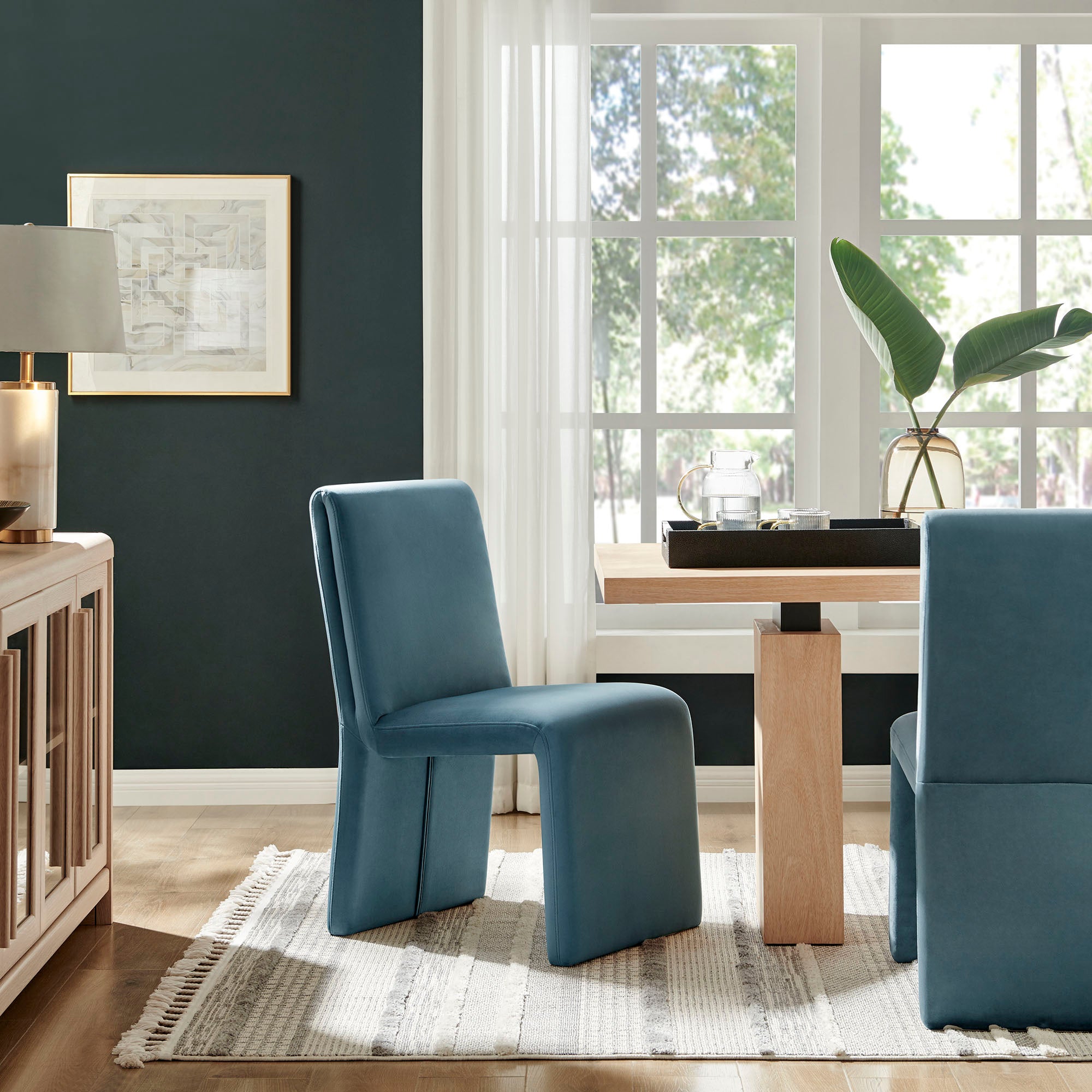 Modway Emory Upholstered Performance Velvet Dining Side Chair