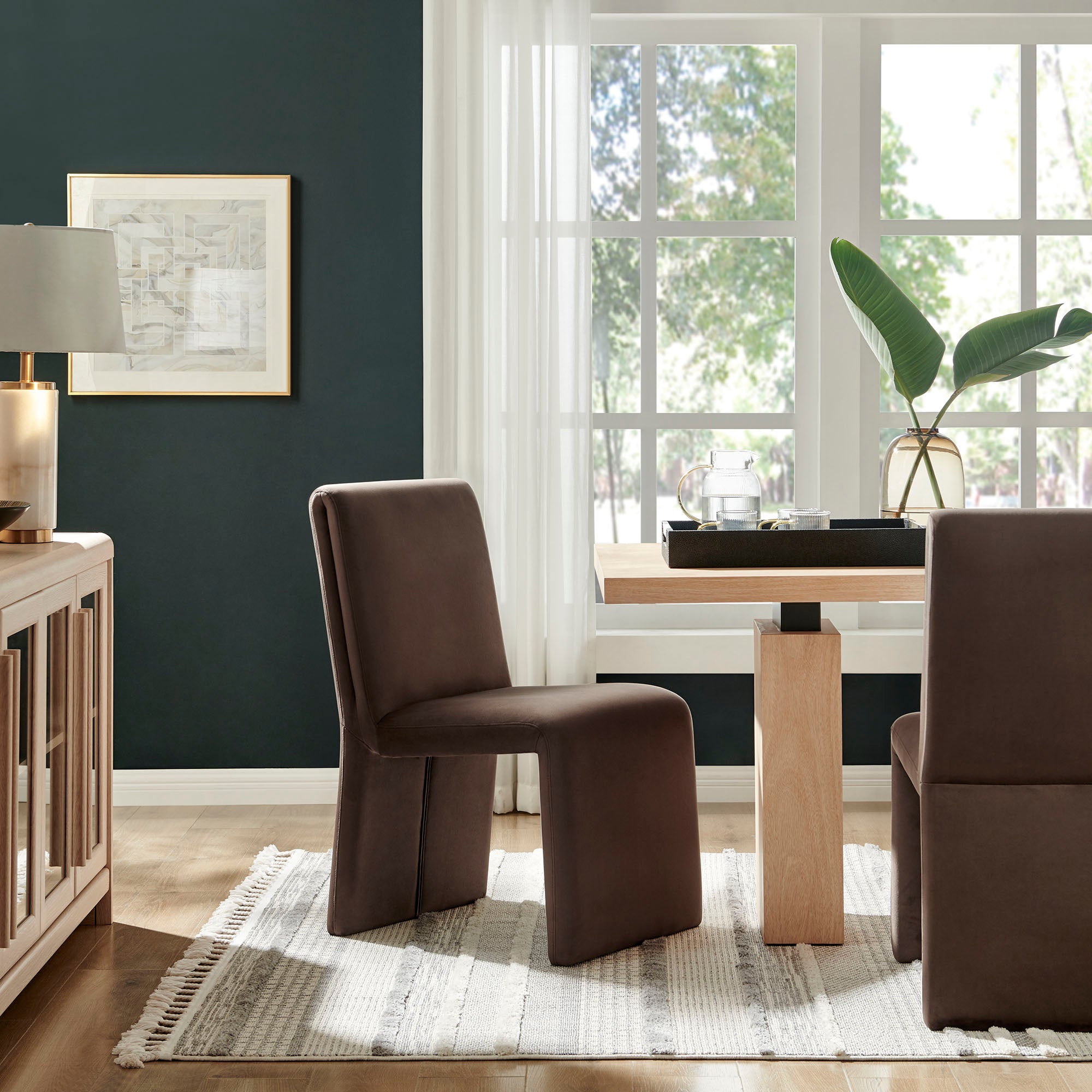 Modway Emory Upholstered Performance Velvet Dining Side Chair