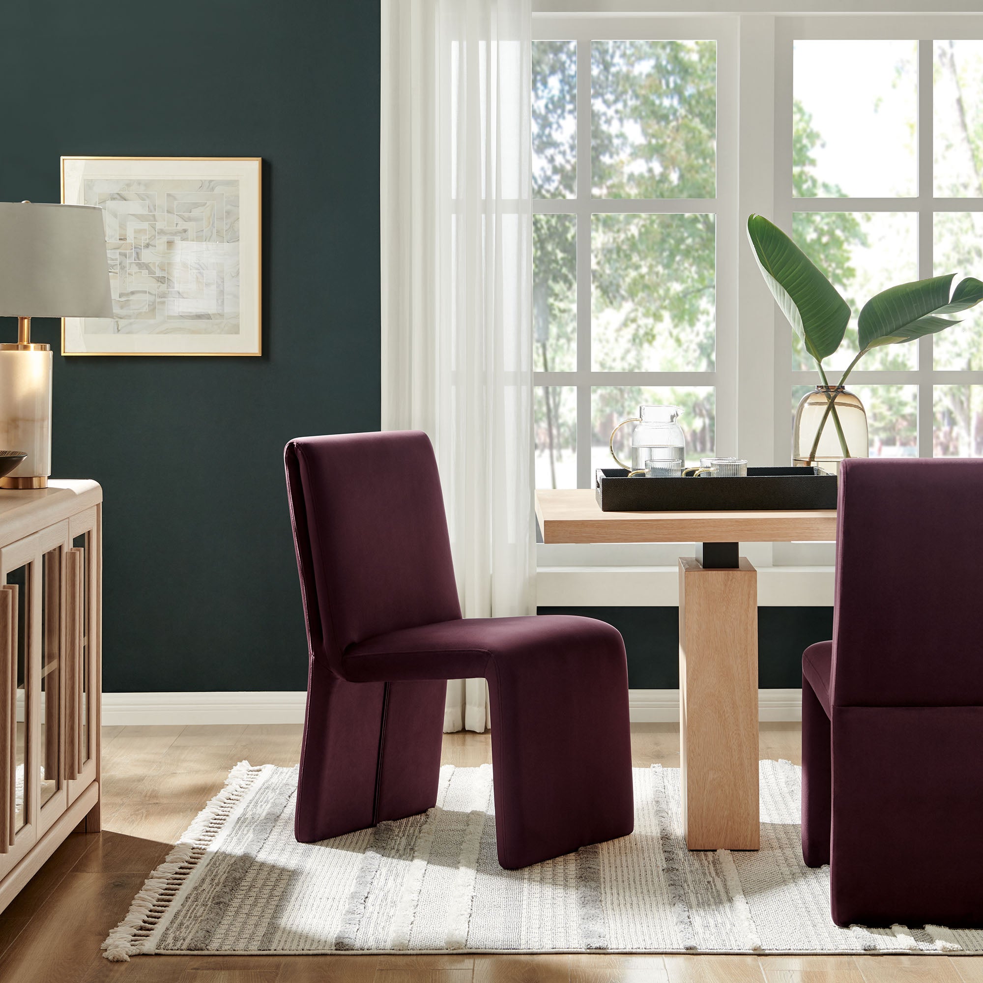 Modway Emory Upholstered Performance Velvet Dining Side Chair