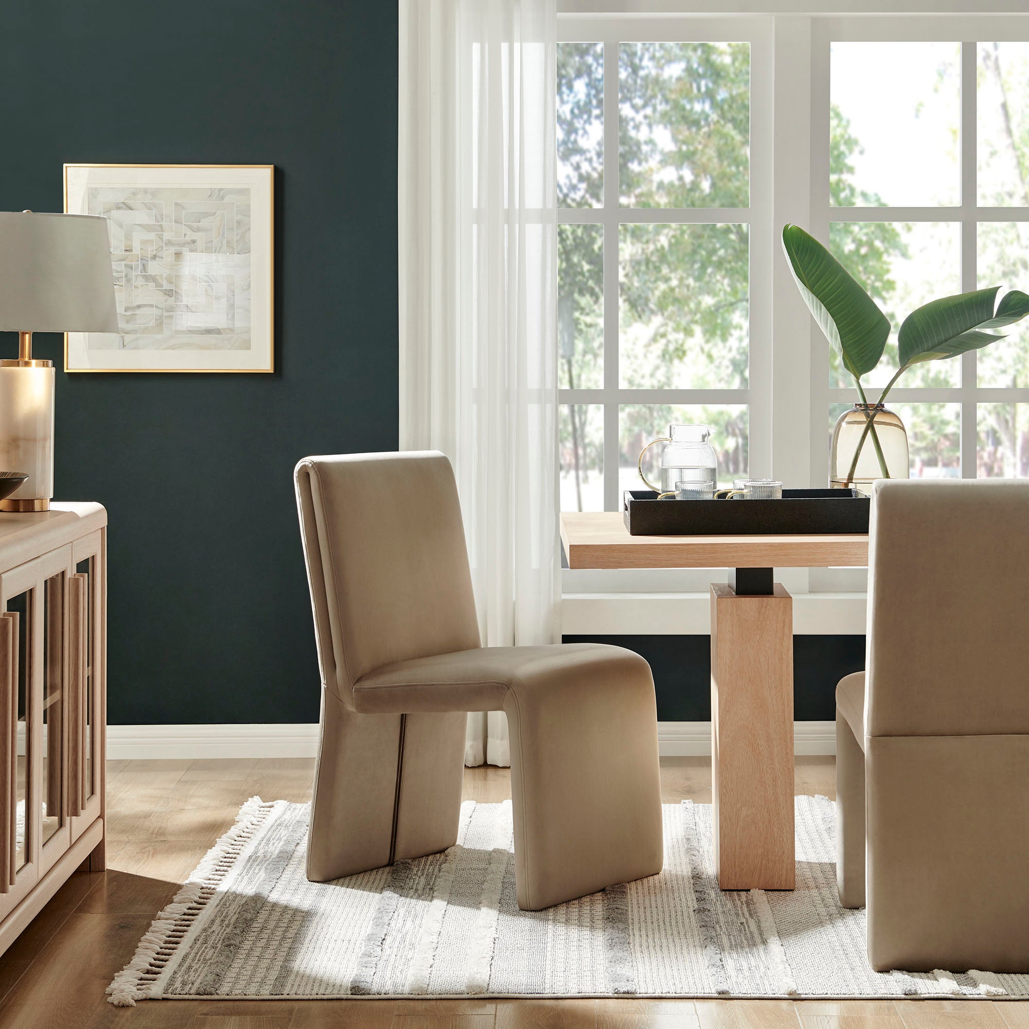 Modway Emory Upholstered Performance Velvet Dining Side Chair