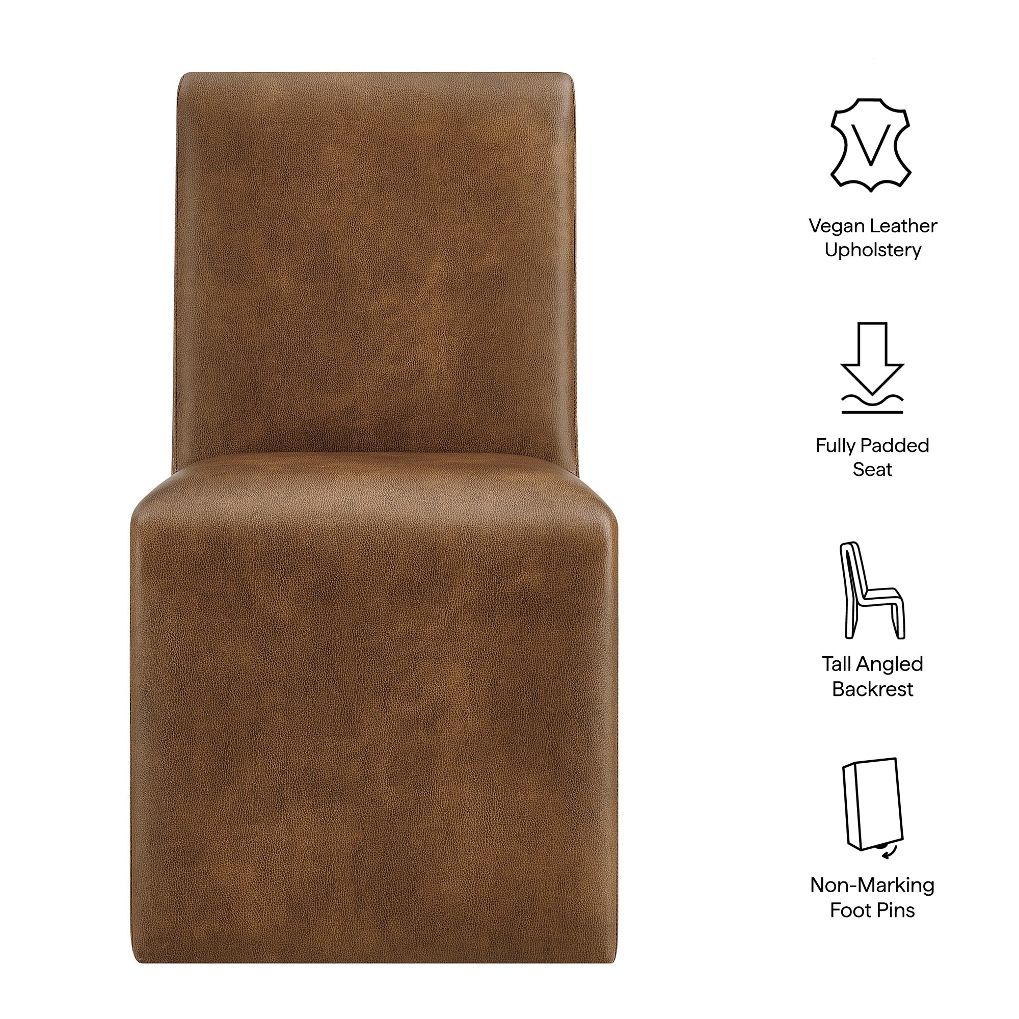 Modway Emory Vegan Leather Dining Side Chair