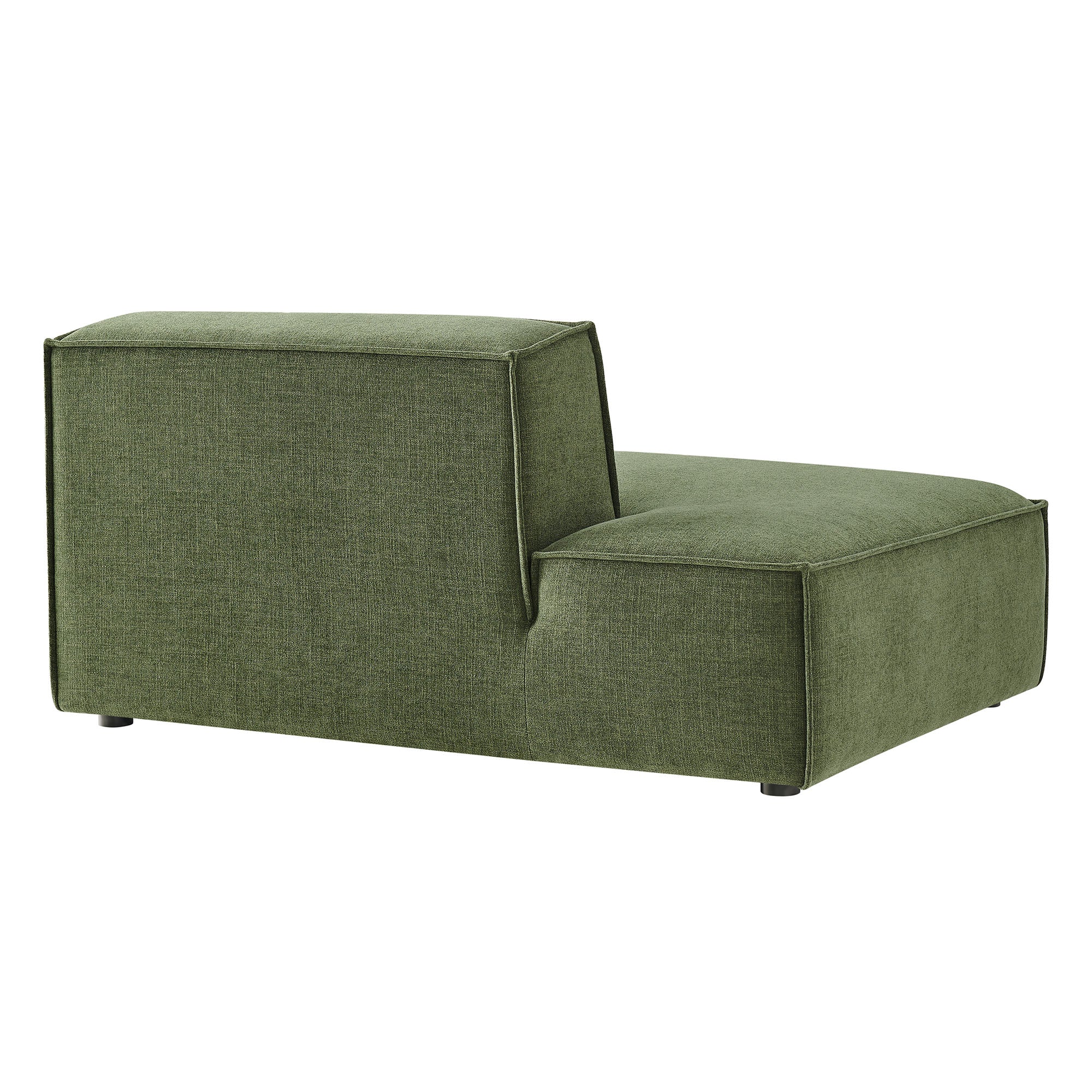 Modway EEI-7386 Restore Performance Fabric Upholstered Left-Facing Armless Modular Chaise