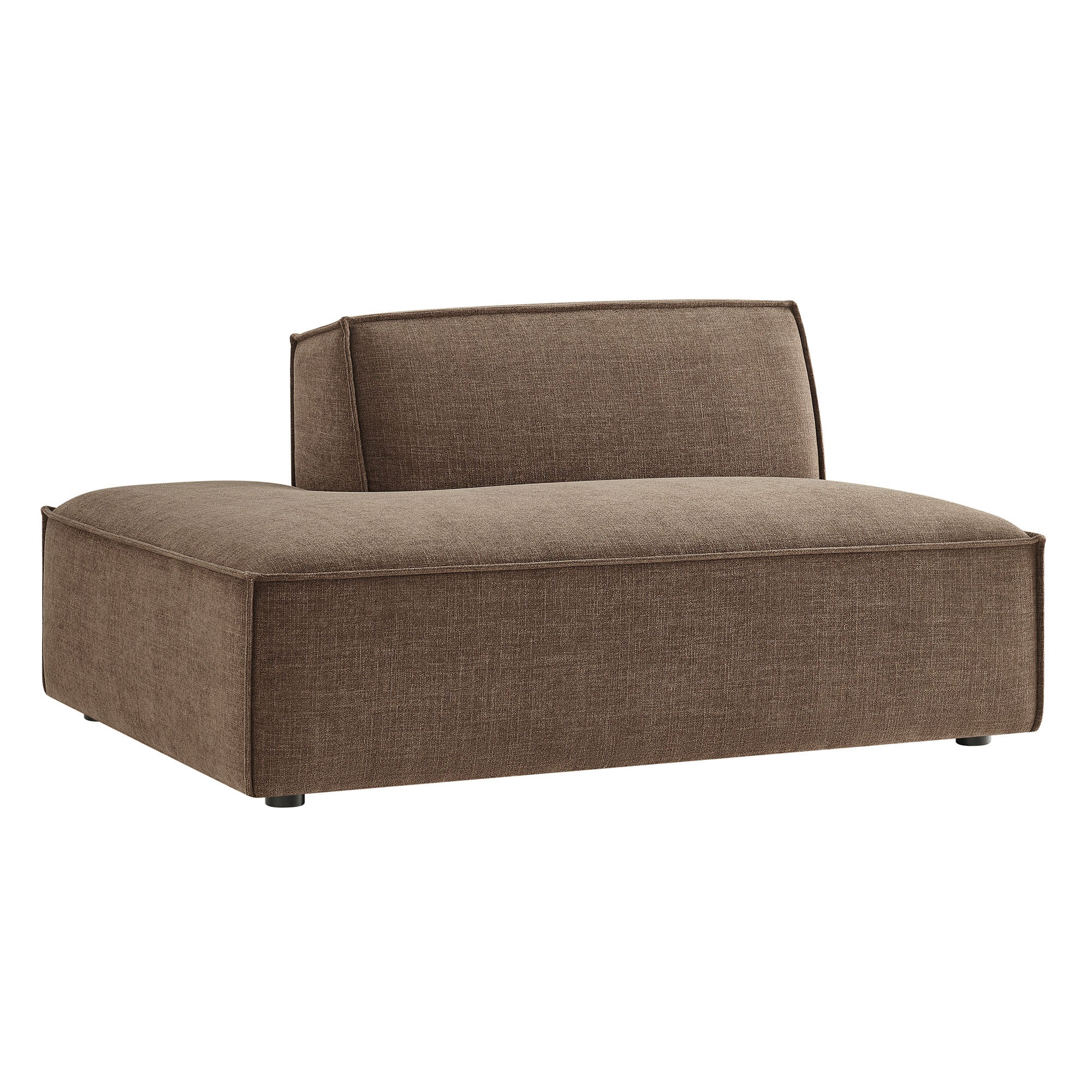 Modway EEI-7386 Restore Performance Fabric Upholstered Left-Facing Armless Modular Chaise