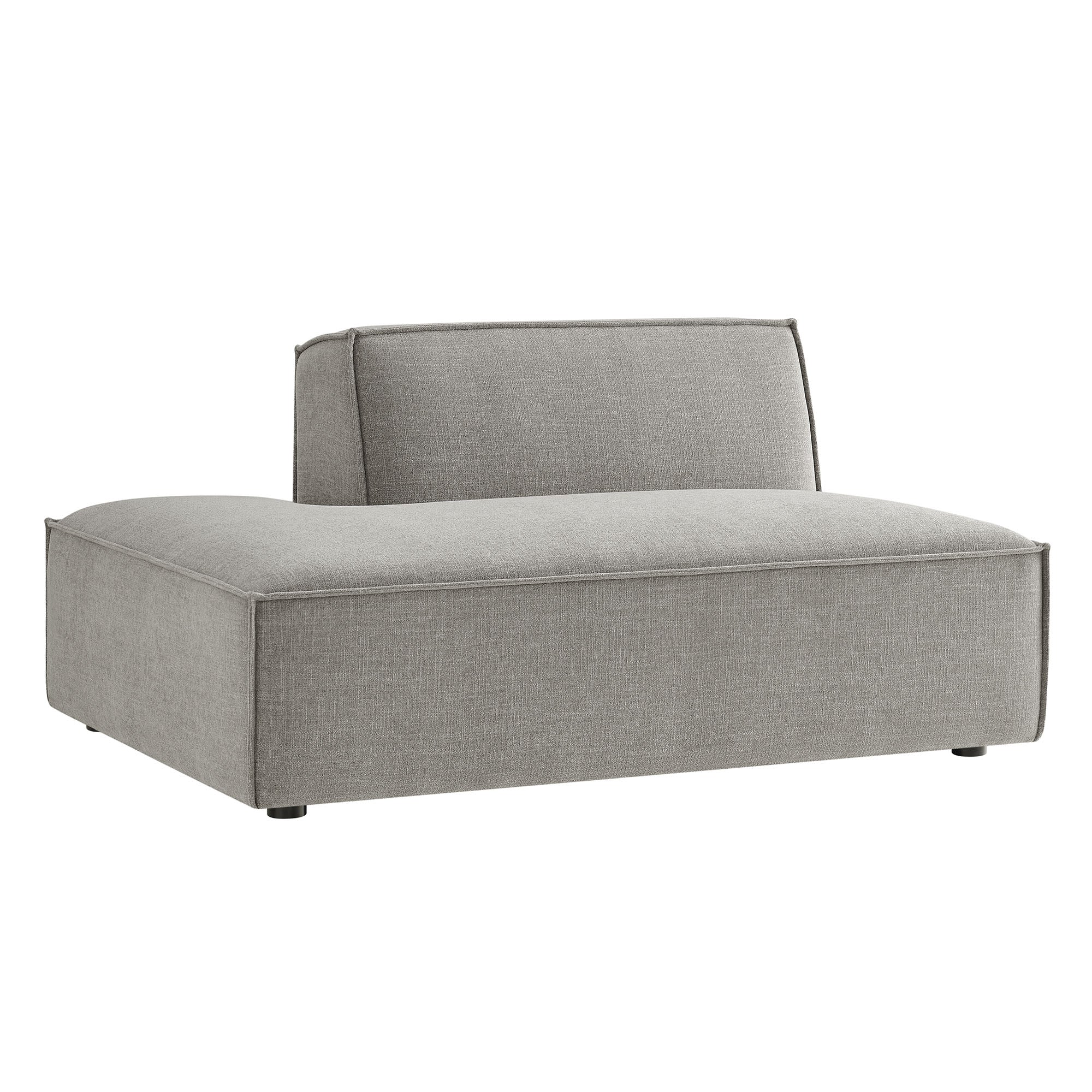 Modway EEI-7386 Restore Performance Fabric Upholstered Left-Facing Armless Modular Chaise