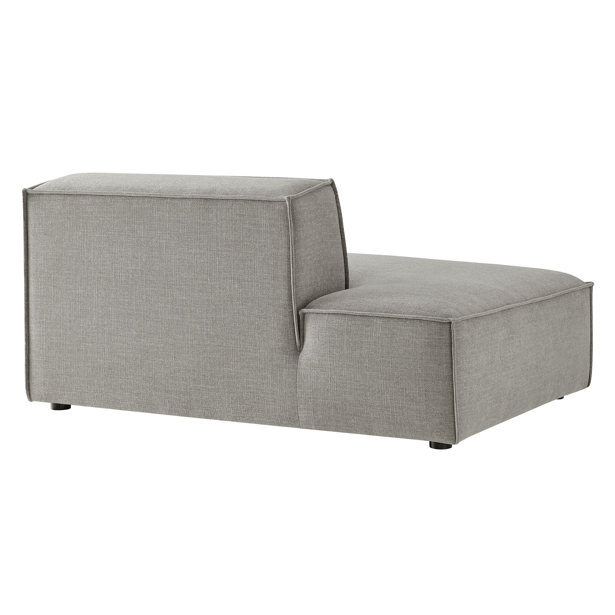 Modway EEI-7386 Restore Performance Fabric Upholstered Left-Facing Armless Modular Chaise