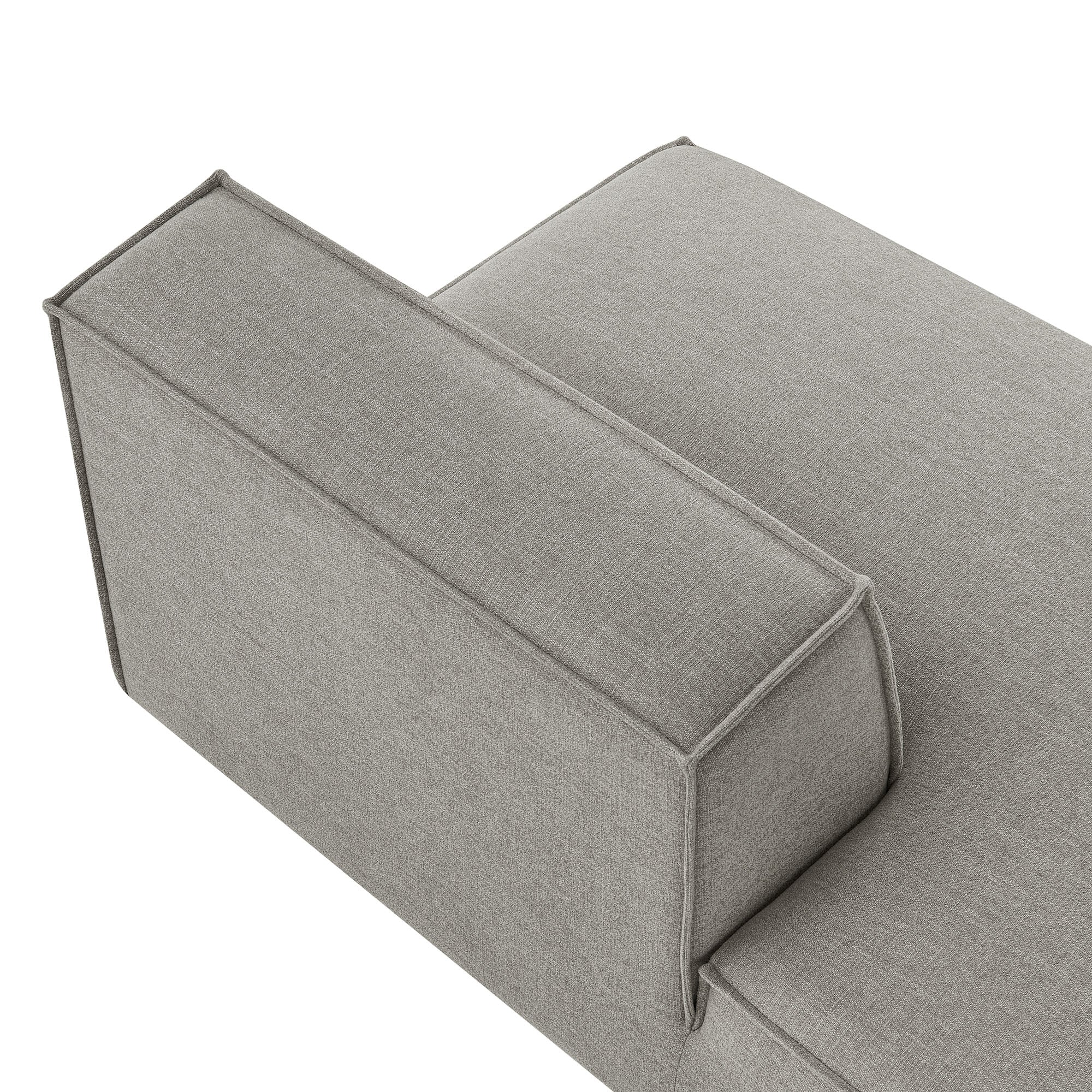 Modway EEI-7386 Restore Performance Fabric Upholstered Left-Facing Armless Modular Chaise