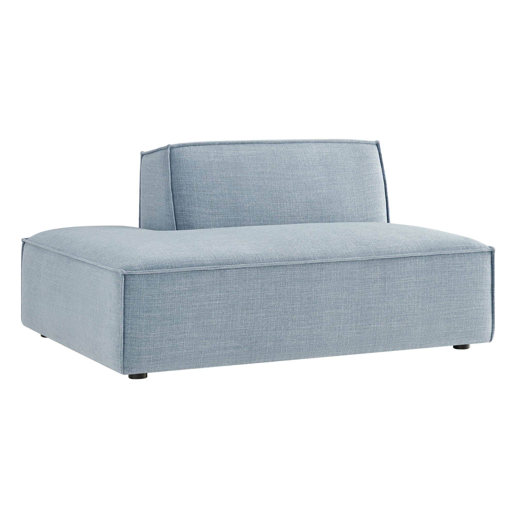 Modway EEI-7386 Restore Performance Fabric Upholstered Left-Facing Armless Modular Chaise