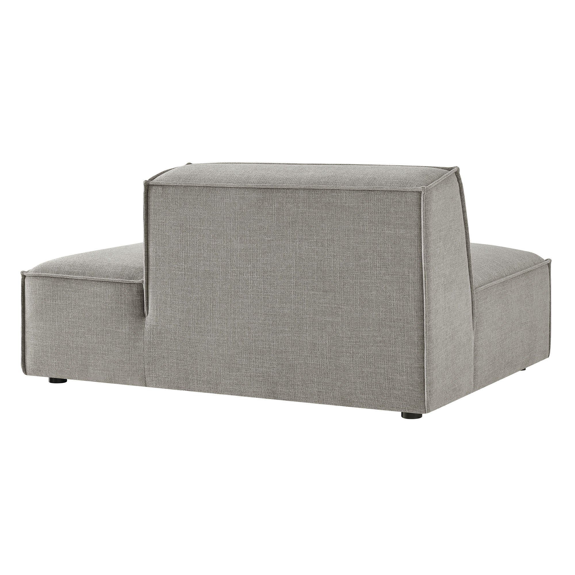 Modway EEI-7388 Restore Performance Fabric Upholstered Right-Facing Armless Modular Chaise